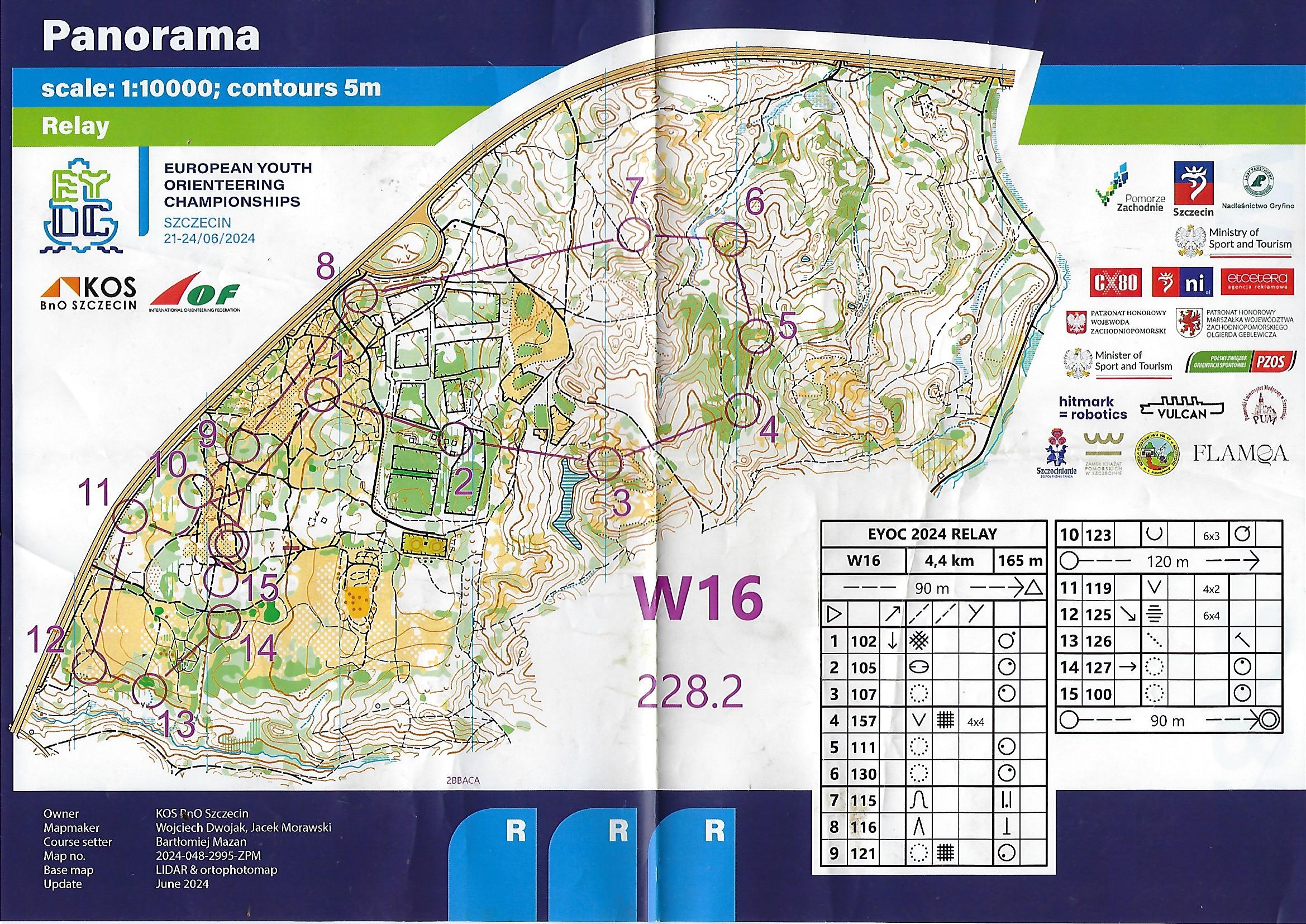 EYOC 2024 Stettin Relay (24/06/2024)