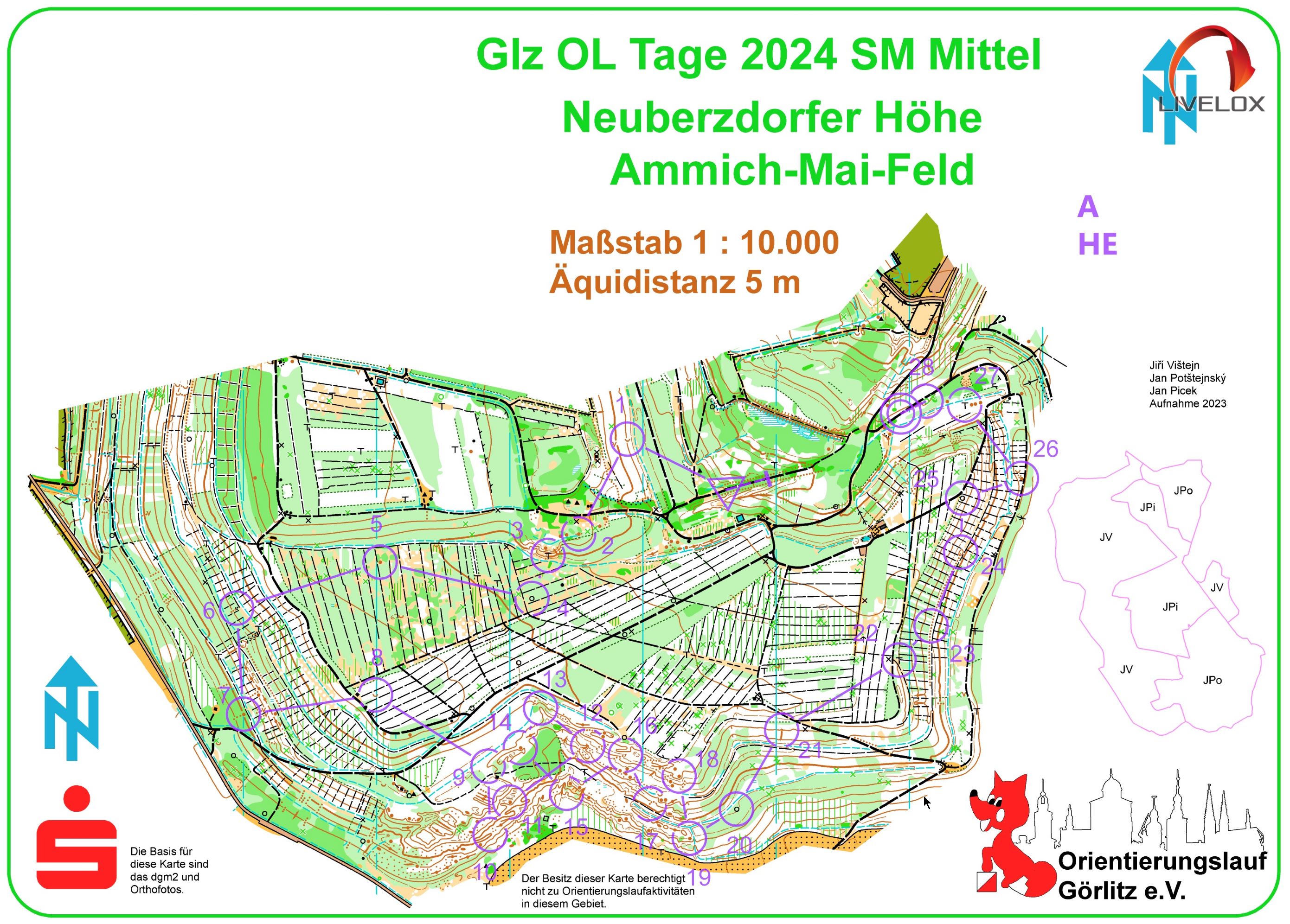 Görlitzer OL-Tage 2024 - SM Mittel (2024-08-25)