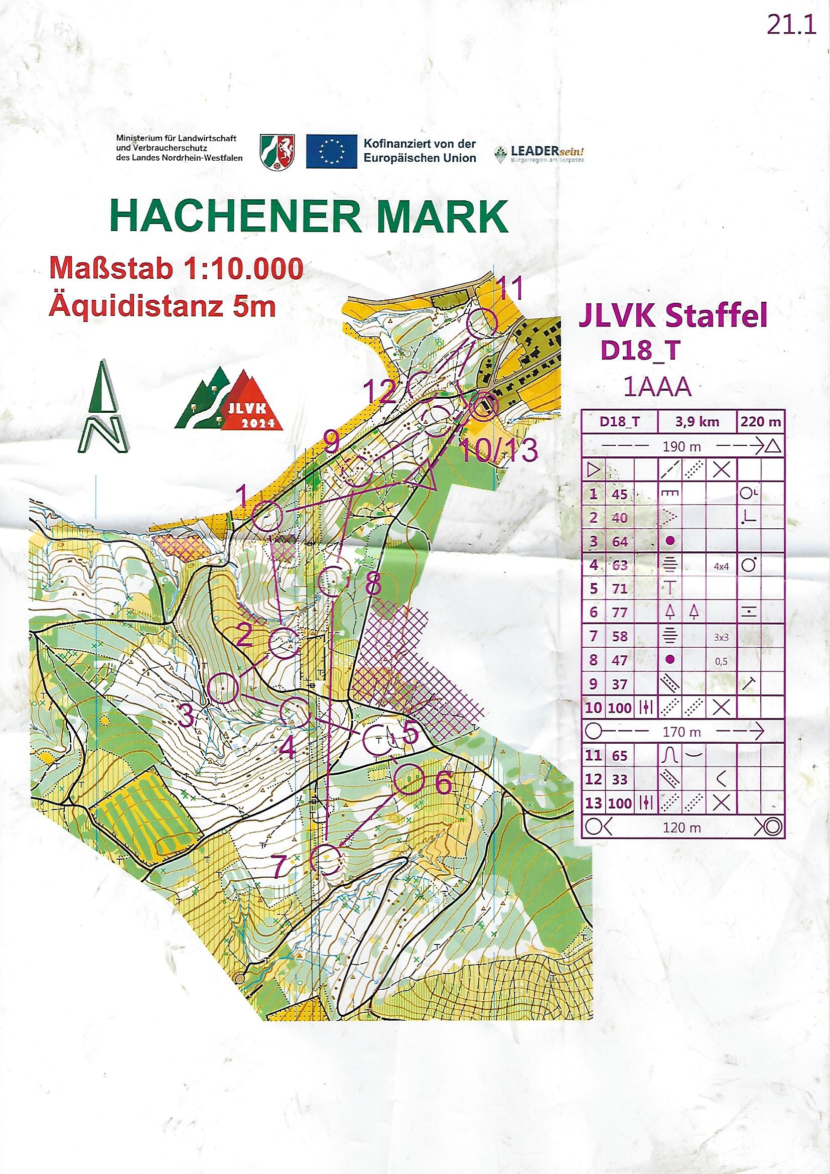 JLVK 2024 Arnsberg/Sundern - Staffel (15-09-2024)