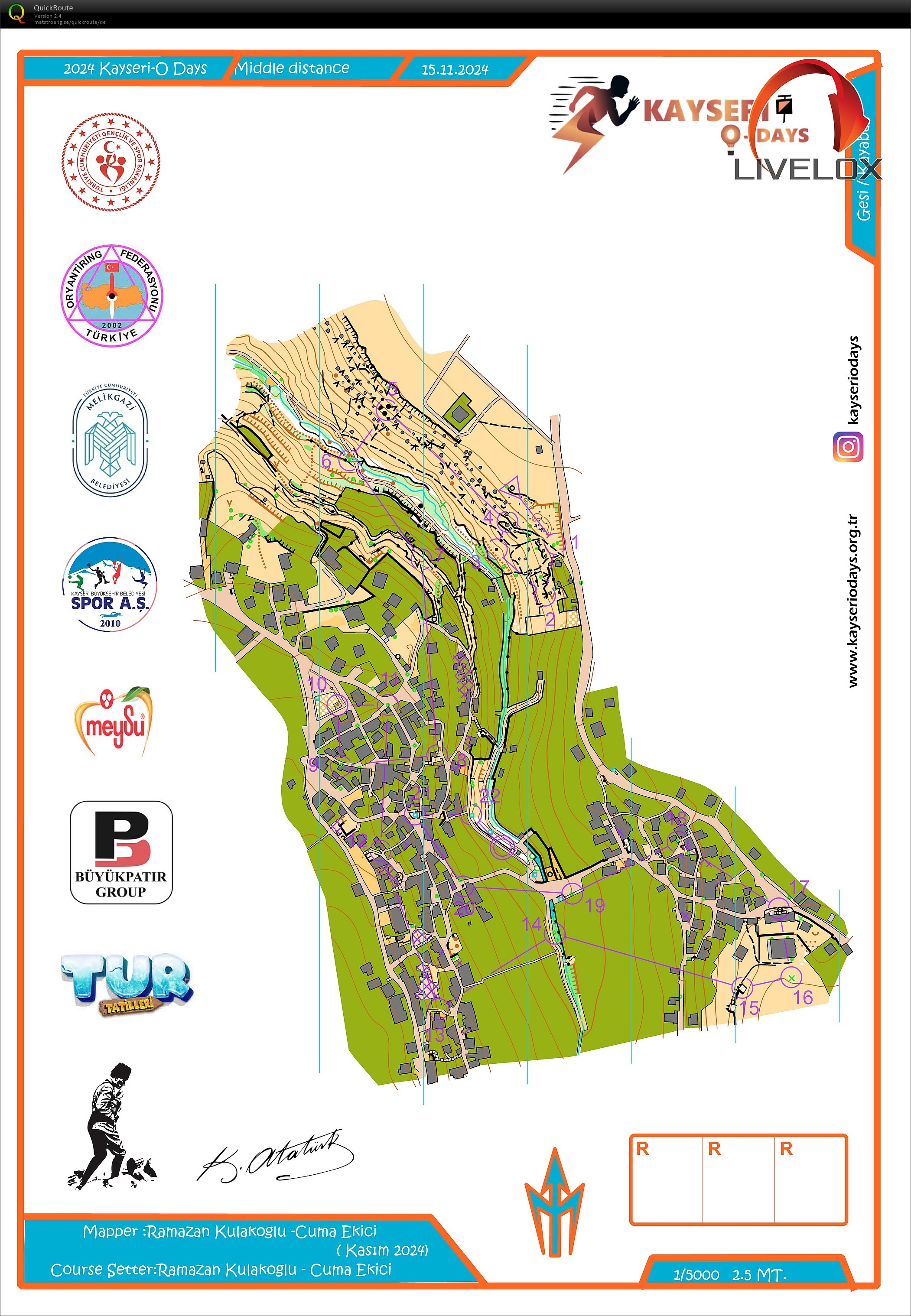 Kayseri-O-Days 2024 - E1 Urban Middle (15.11.2024)