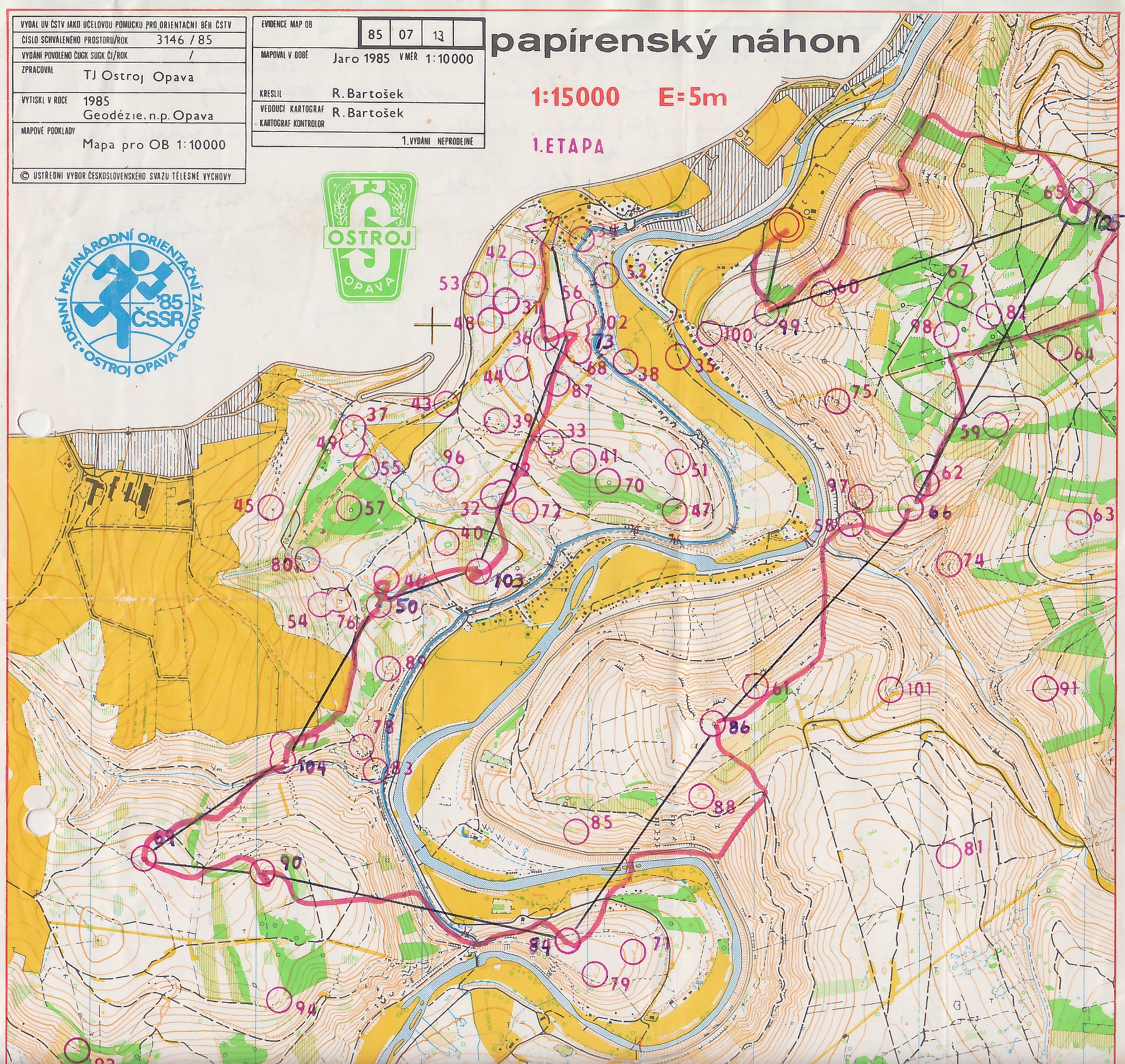 3-Tage-OL GP Slowakia Etappe1 (02/08/1985)