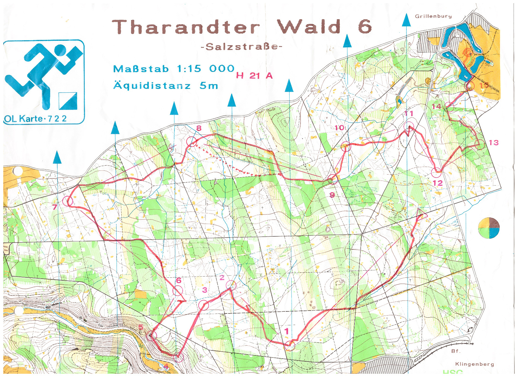 3-Tage-OL Tharandt Etappe3 (02/09/1990)