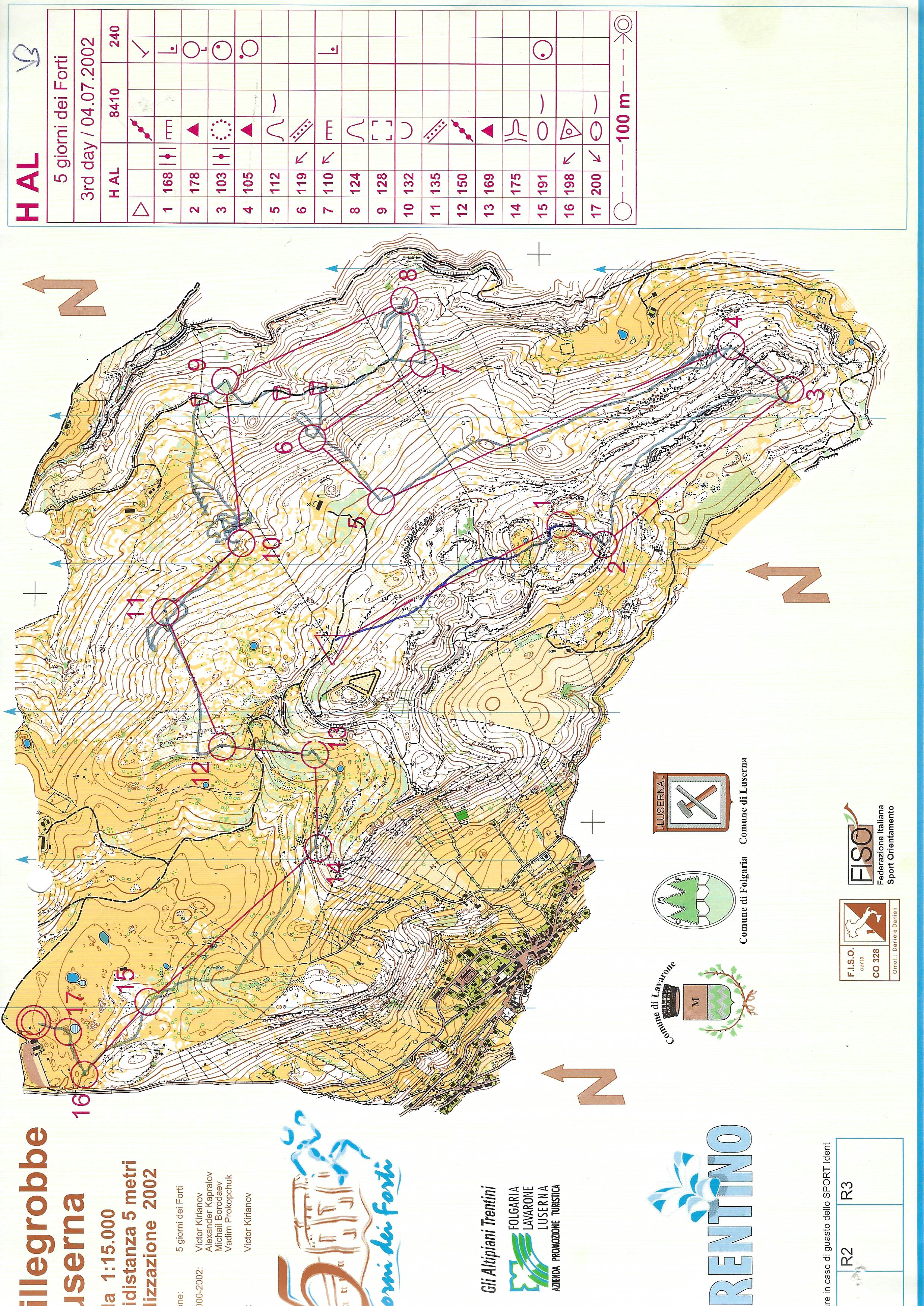 5-Tage-OL Trentino  Etappe3 (04/07/2002)