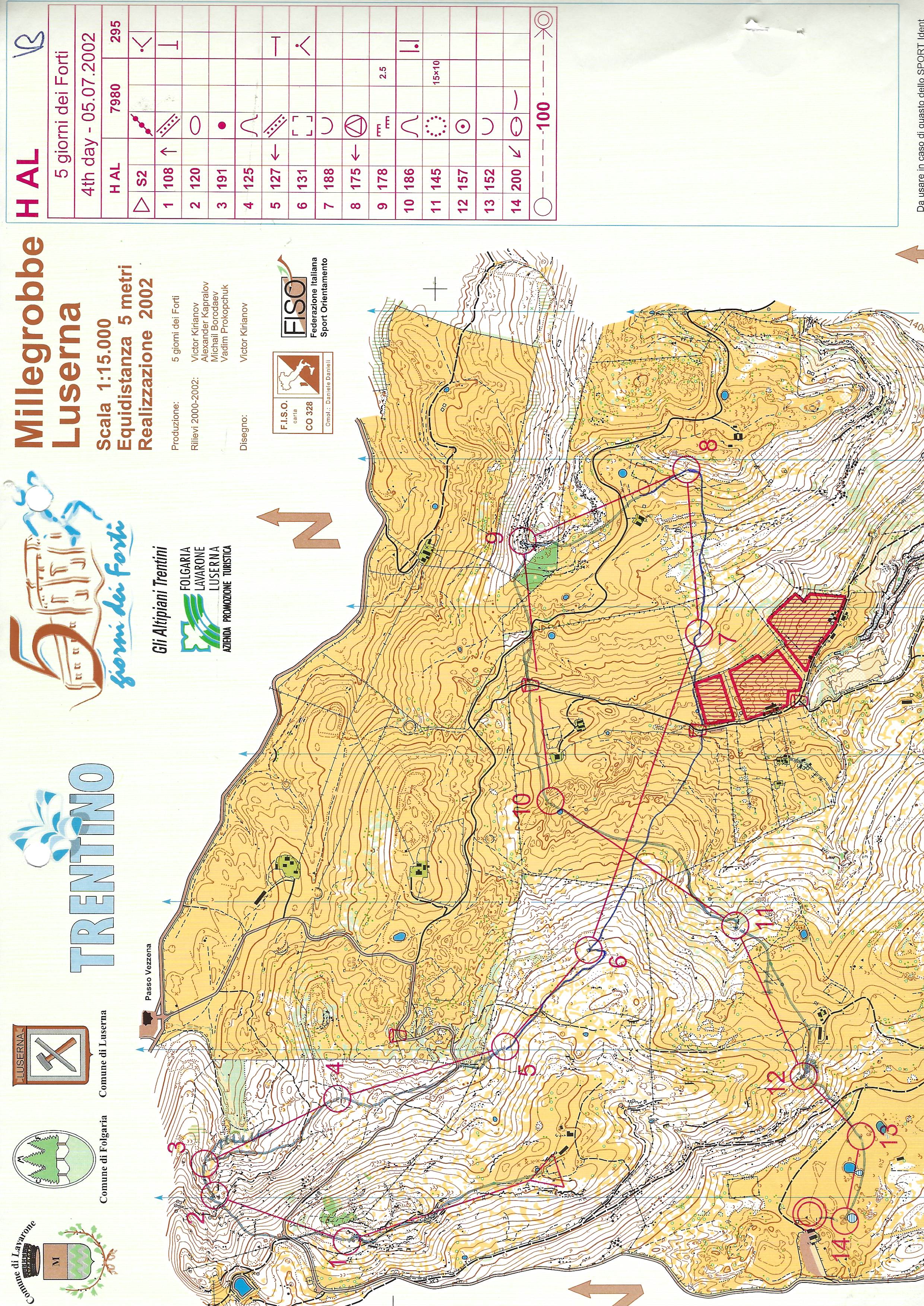5-Tage-OL Trentino  Etappe4 (05-07-2002)