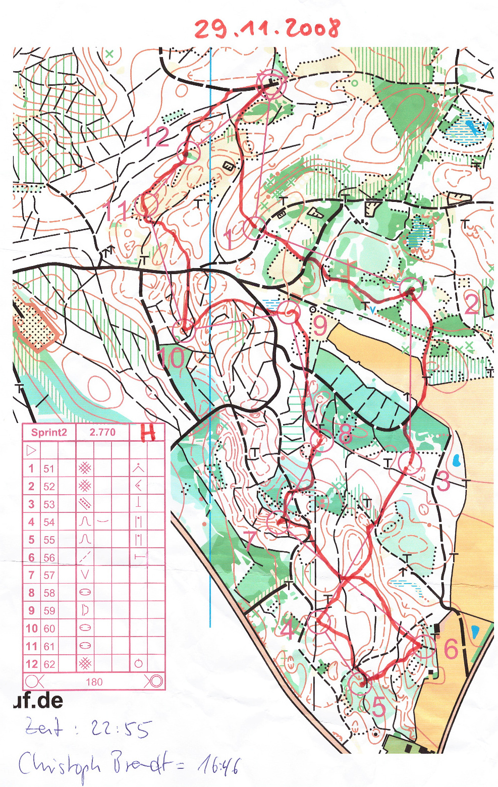 SprintCup 2008 Lauf 9 (29.11.2008)