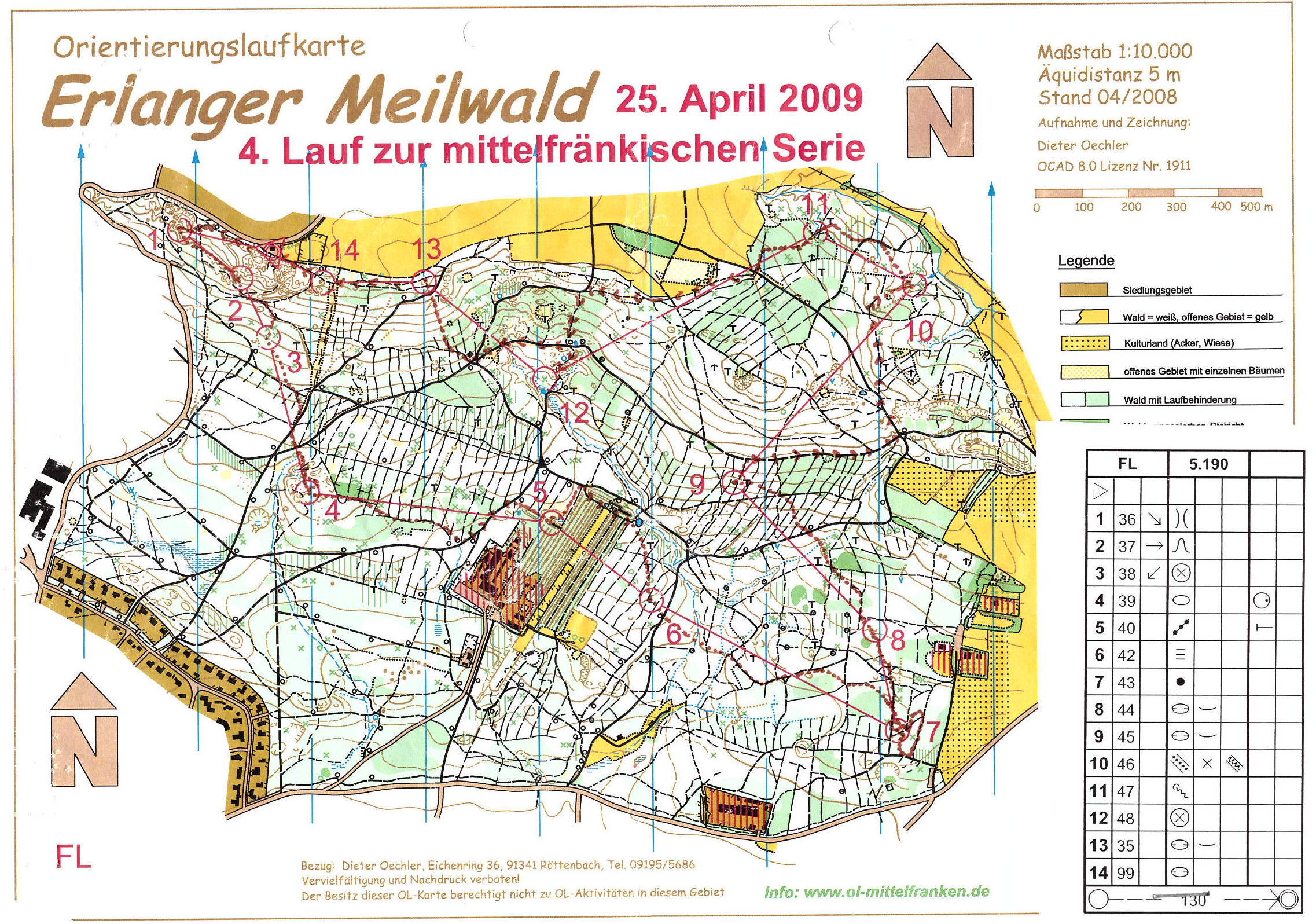 Mittelfranken-Serie 2009 Lauf 3 (25/04/2009)