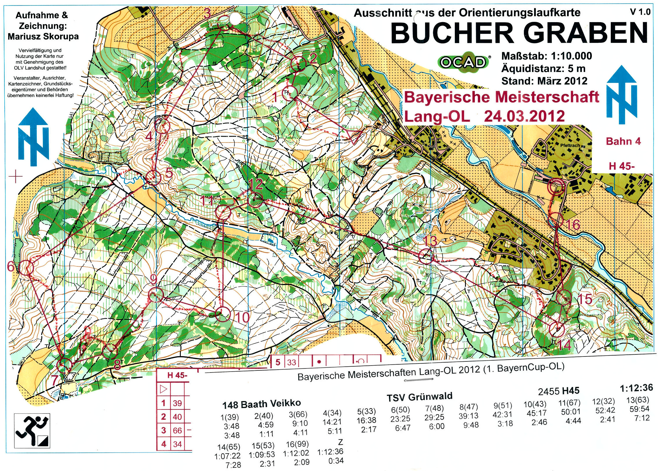 BayM Einzel 2012 + BayernCup 2012 Lauf 1 (24/03/2012)