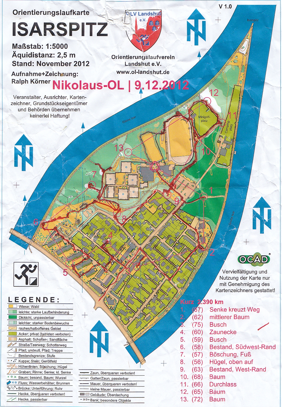 9. Landshuter Nikolaus-OL (09/12/2012)