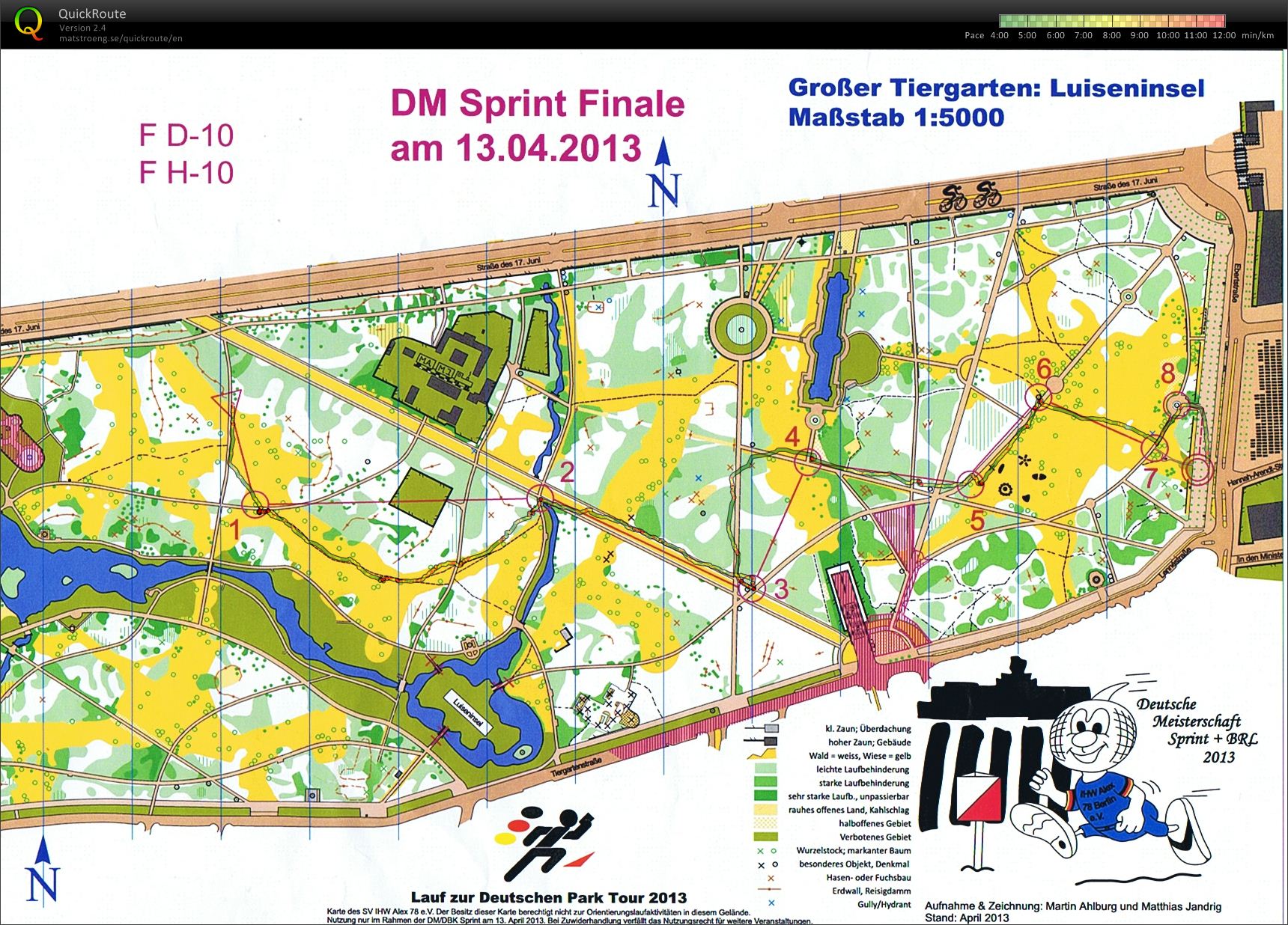 DM Sprint-OL 2013 A-Finale (13-04-2013)
