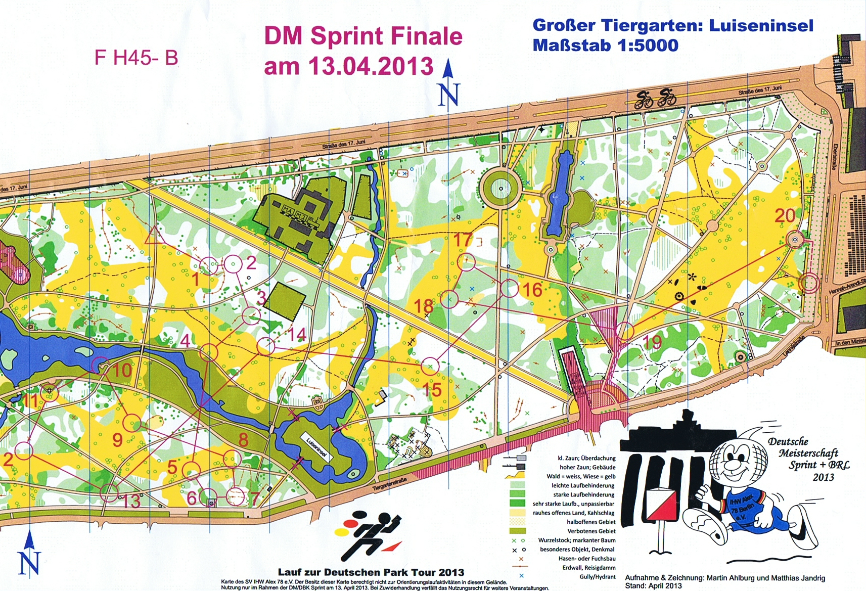 DM Sprint-OL 2013 B-Finale (13.04.2013)