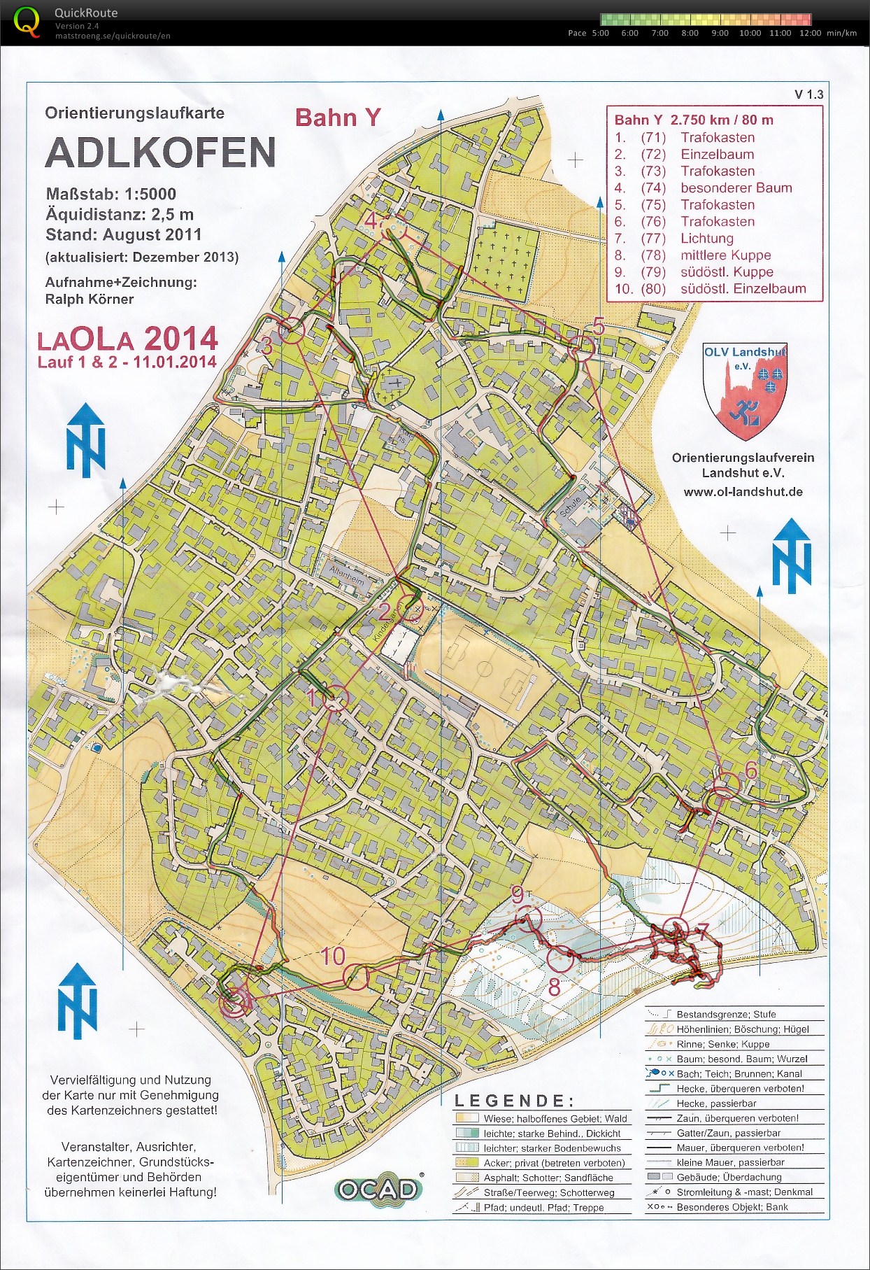 LaOLa 2014 Lauf 1 (11/01/2014)