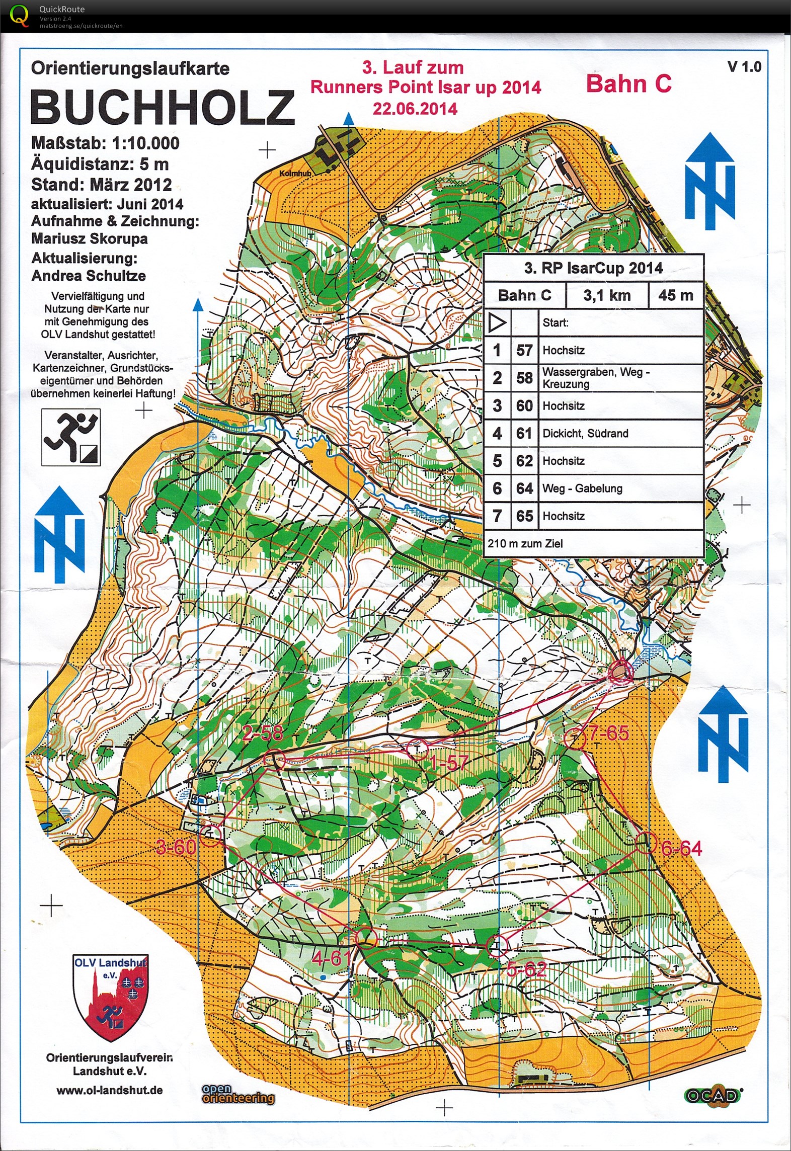 Isar-Cup 2014 Lauf 3 (22/06/2014)