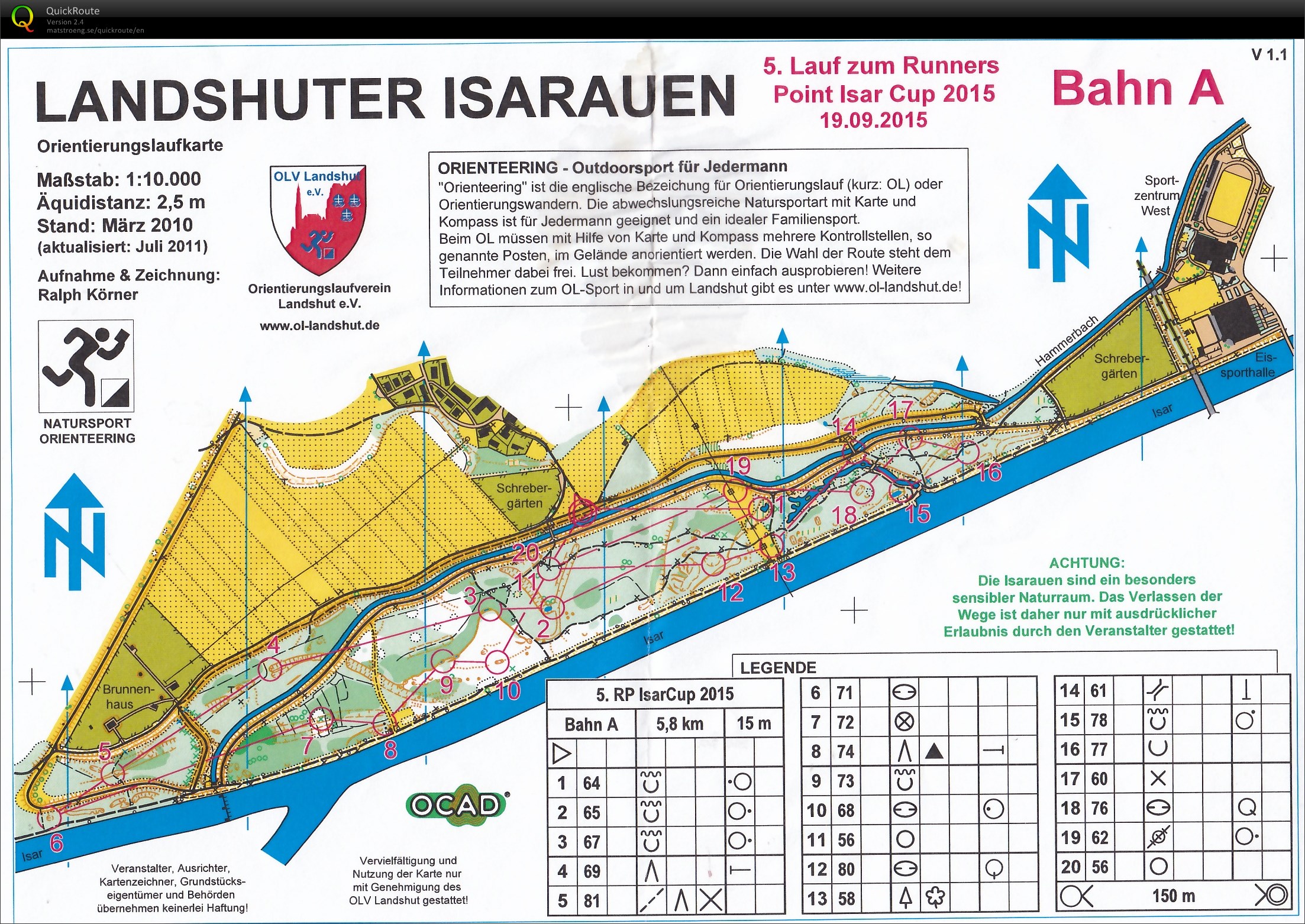 IsarCup 2015 Lauf 5 (19/09/2015)