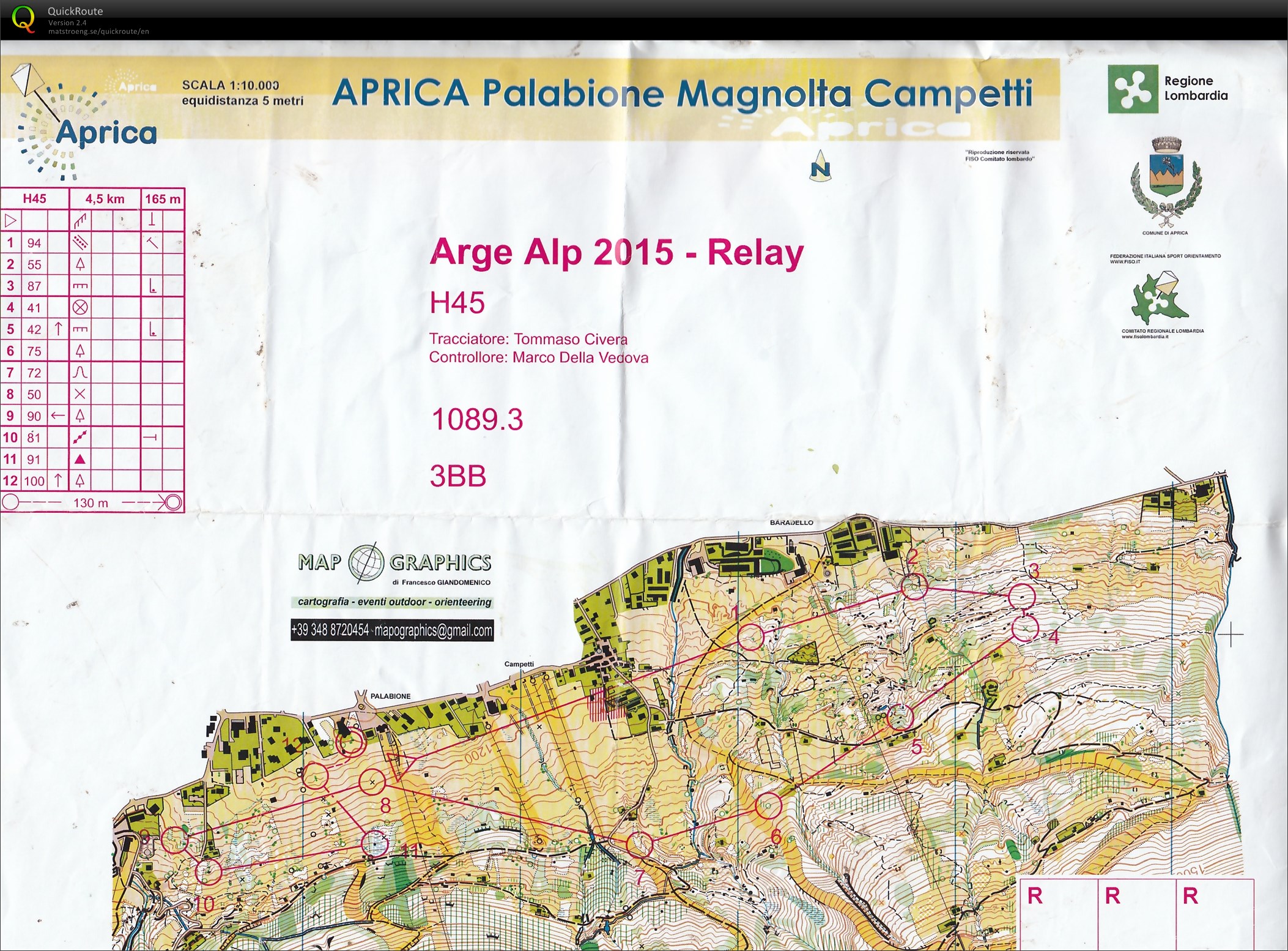 Arge Alp 2015 Aprica Lombardei - Staffel (10-10-2015)