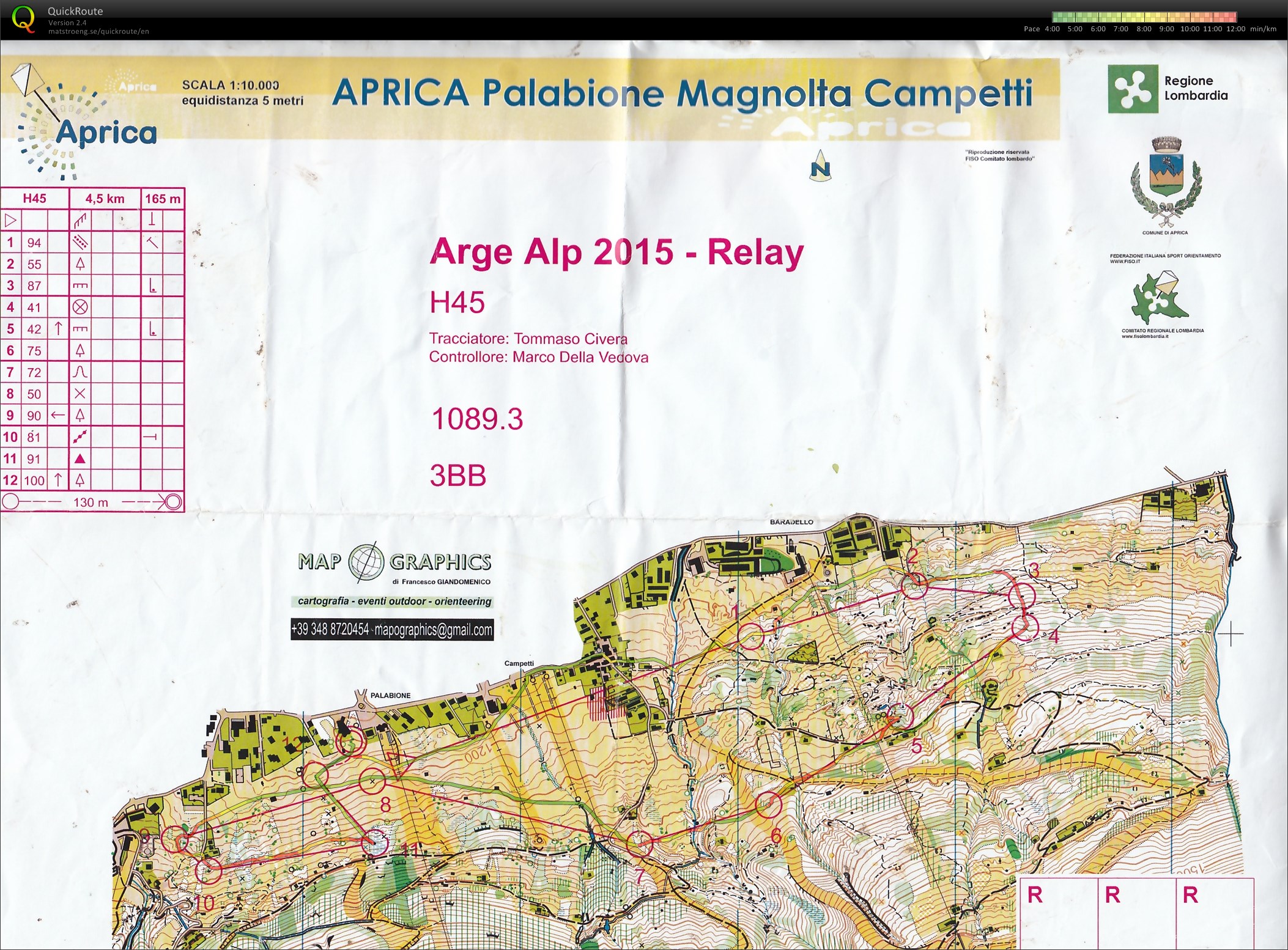 Arge Alp 2015 Aprica Lombardei - Staffel (10-10-2015)