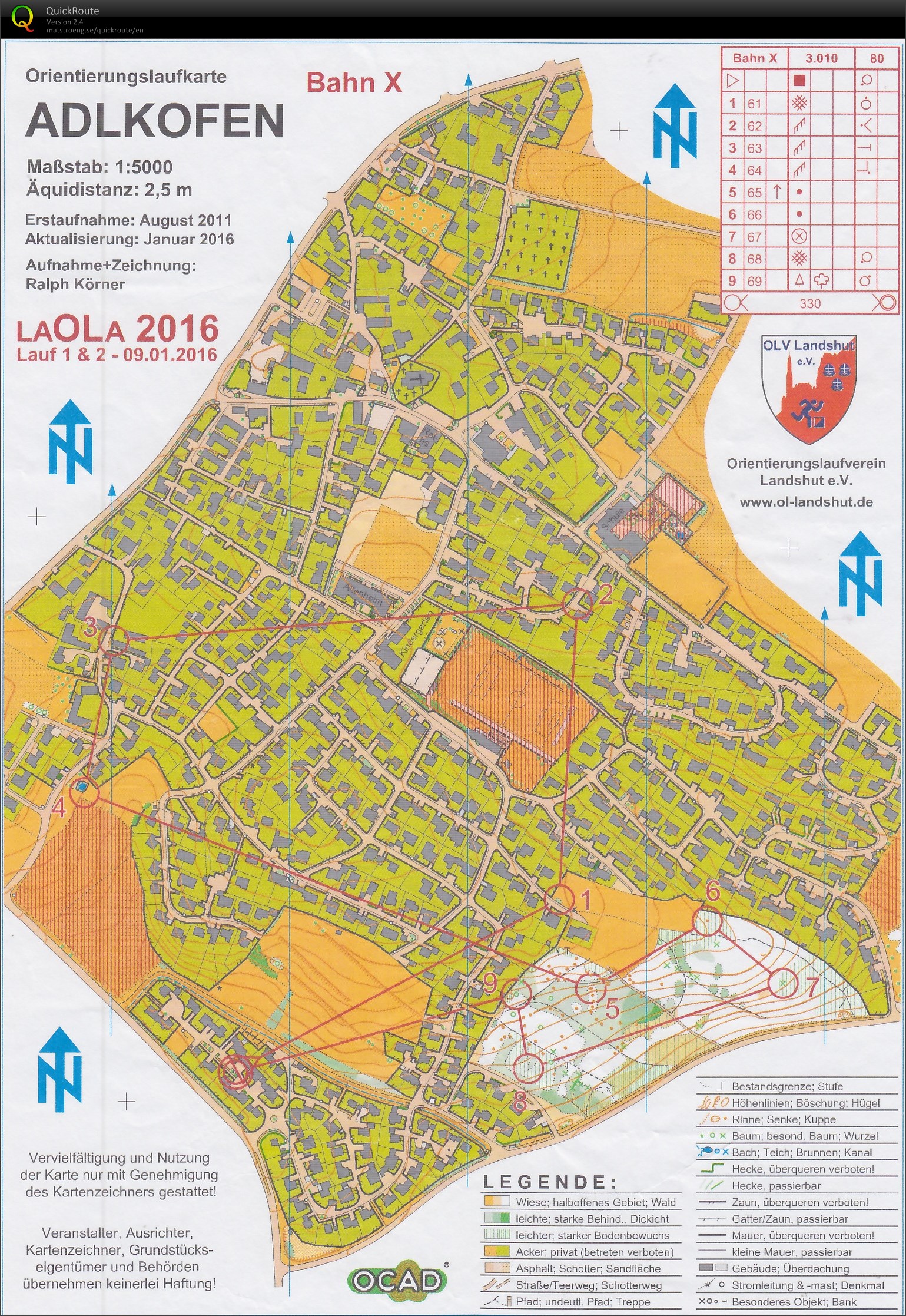 LaOLA 2016 Lauf 2 Bahn X (09.01.2016)