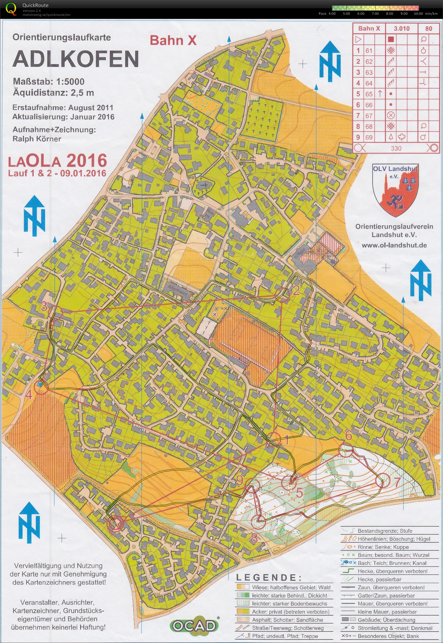 LaOLA 2016 Lauf 2 Bahn X (09-01-2016)