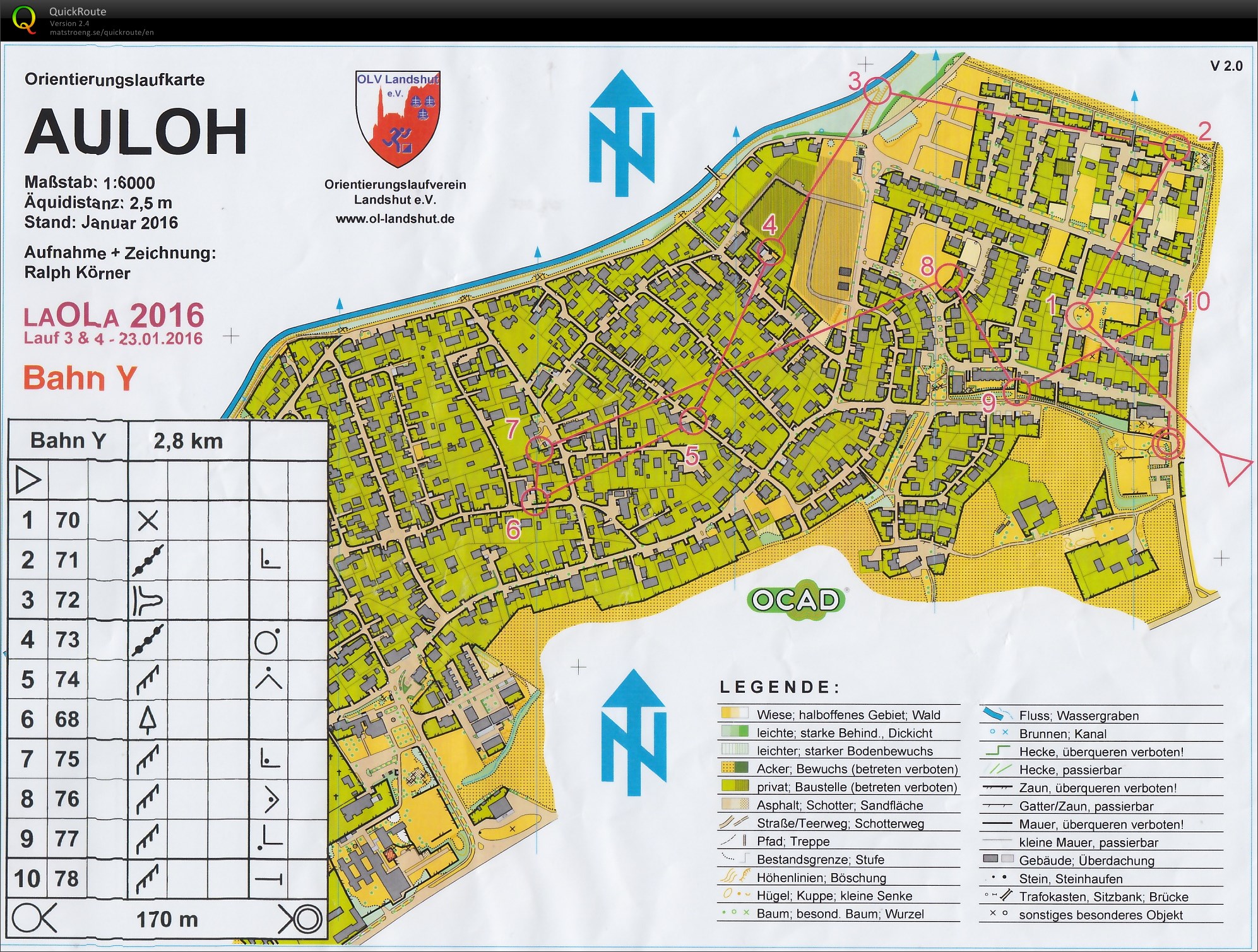 LaOLA 2016 Lauf 3 - Bahn Y (23.01.2016)