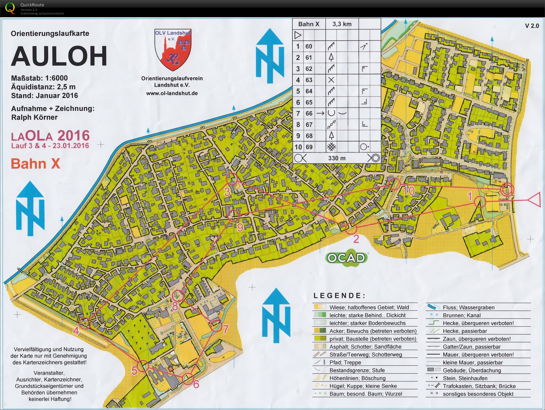 LaOLA 2016 Lauf 4 - Bahn X (23.01.2016)