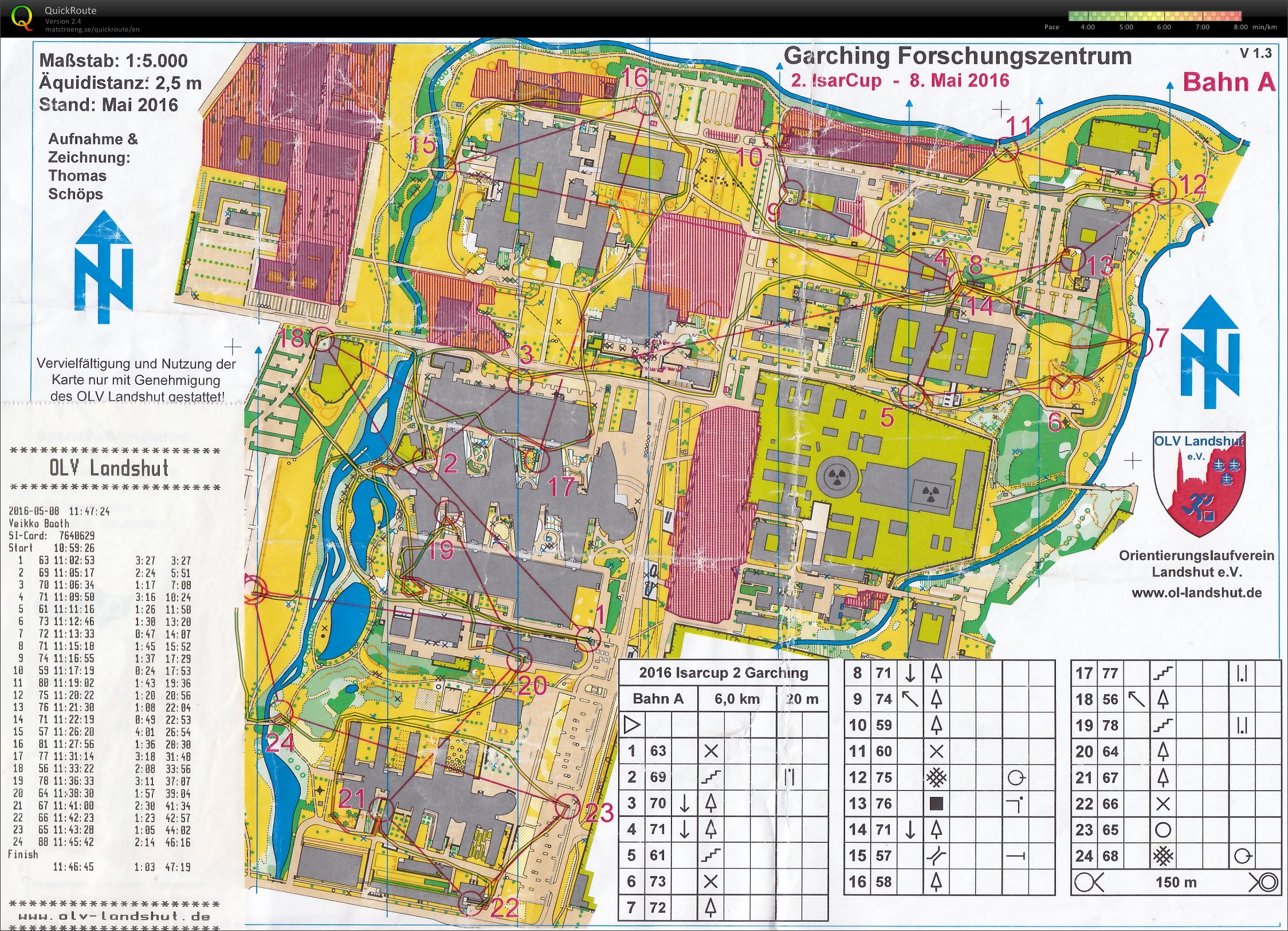 Isarcup 2016 Lauf 2 - Garching (08/05/2016)