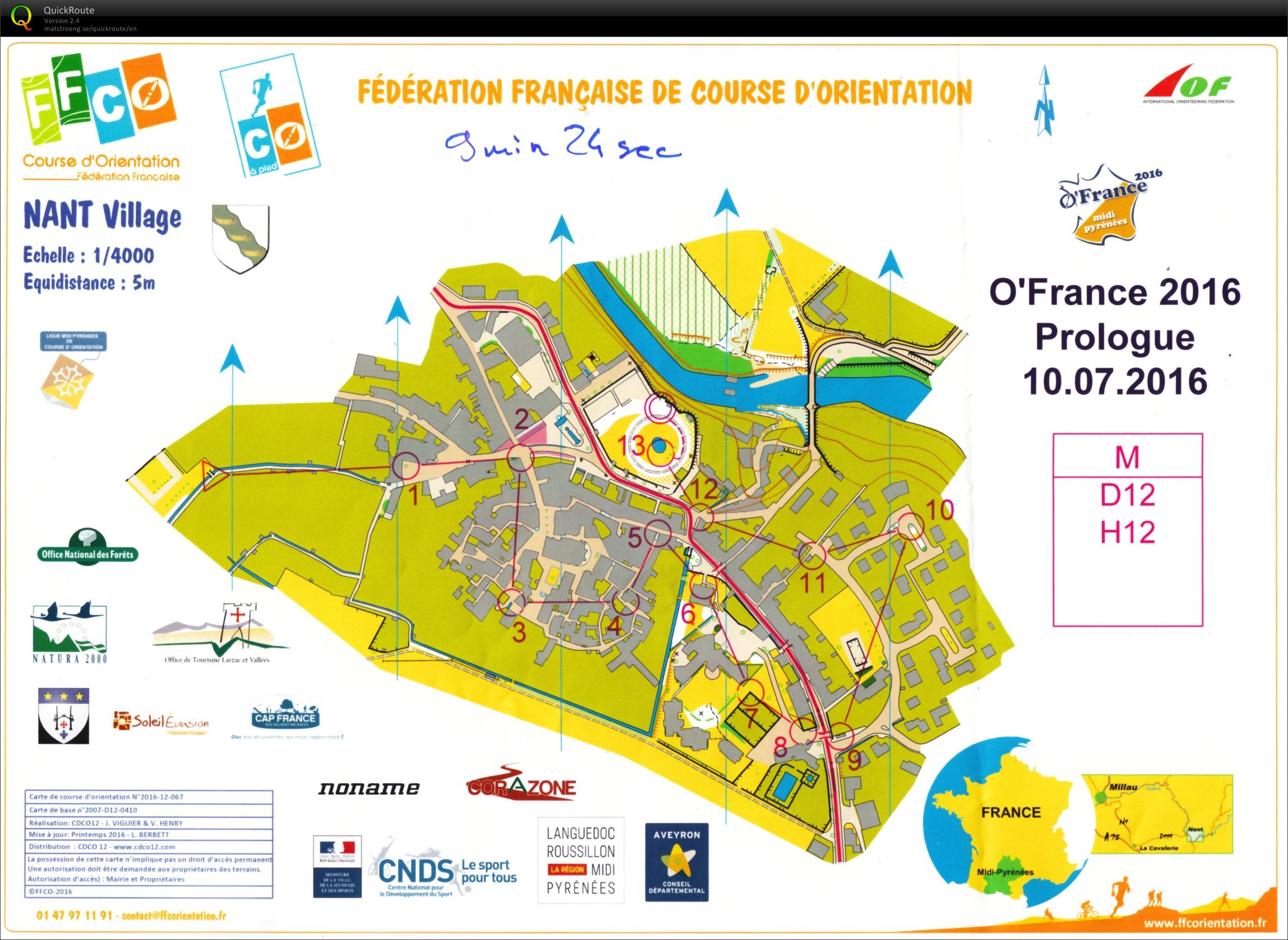 O-France 2016 - Prolog (10-07-2016)