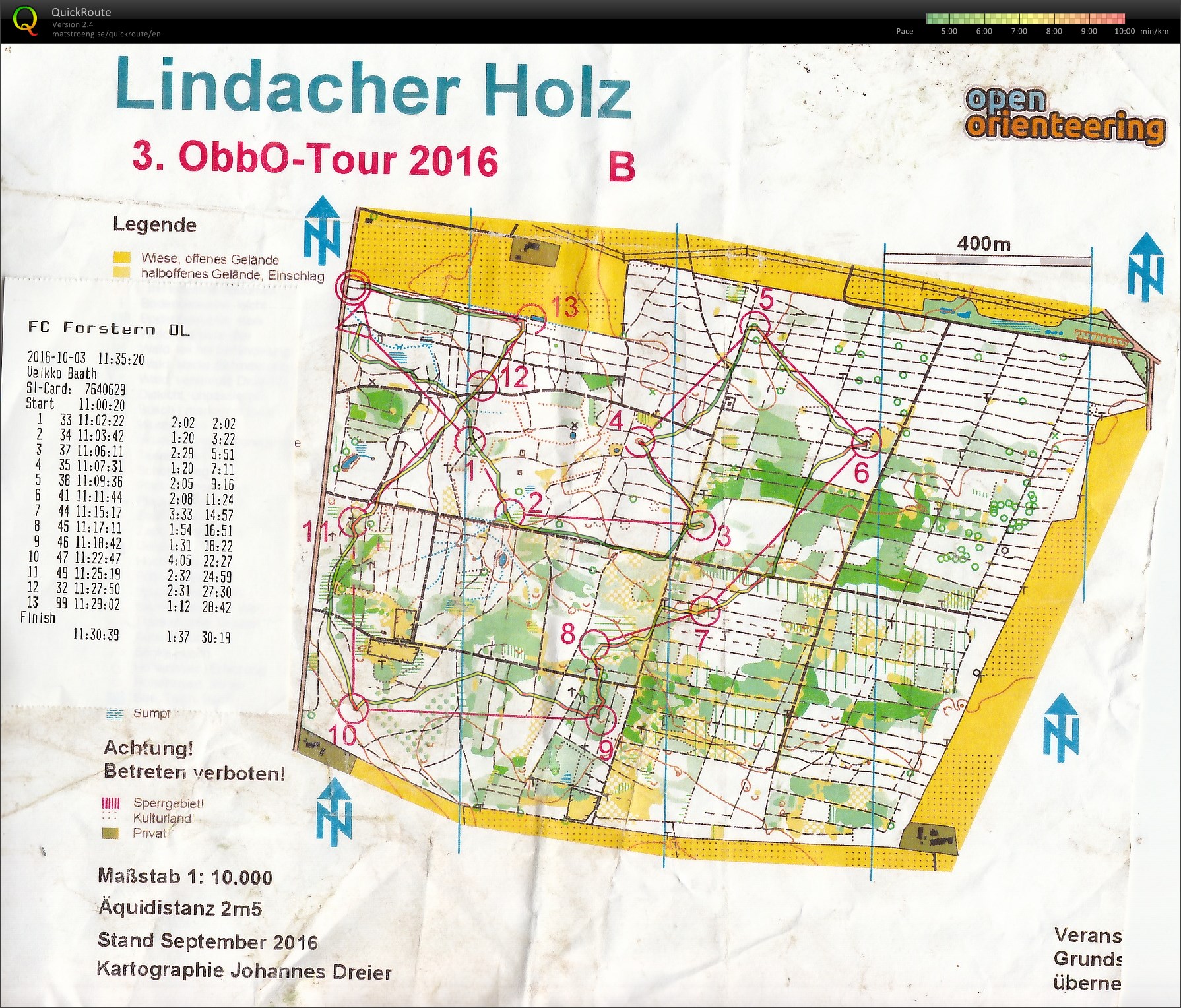 Obb-O-Tour 2016 Lauf 3 (03.10.2016)