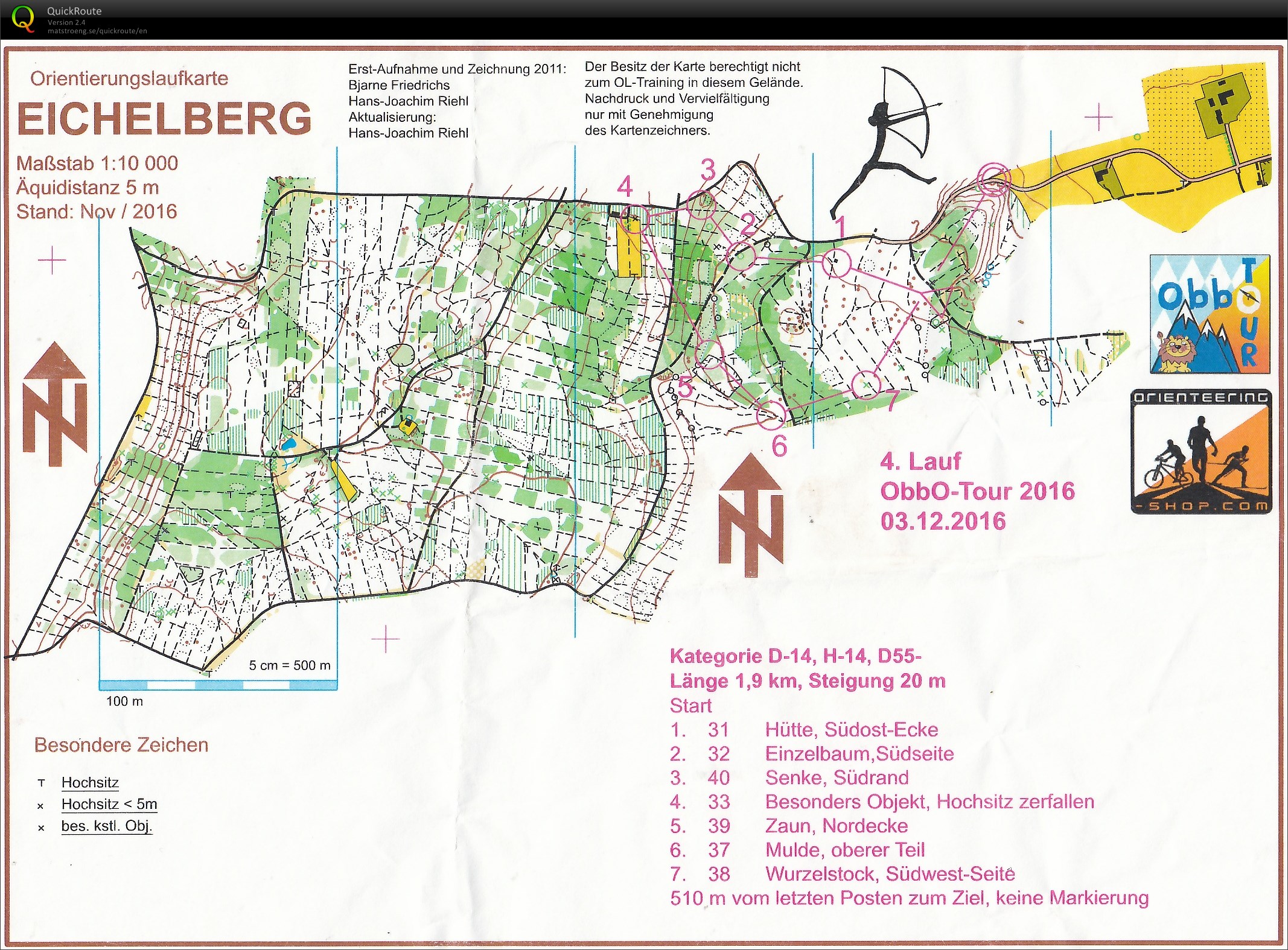 ObbO-Tour 2016 Lauf 4 (03.12.2016)