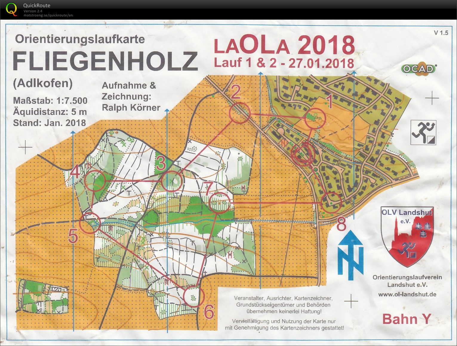 LaOLA 2018 Lauf 1 (27/01/2018)