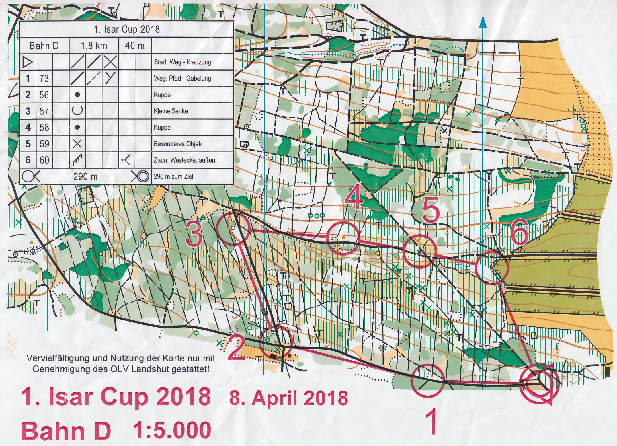 Isarcup 2018 Lauf 1 (08-04-2018)