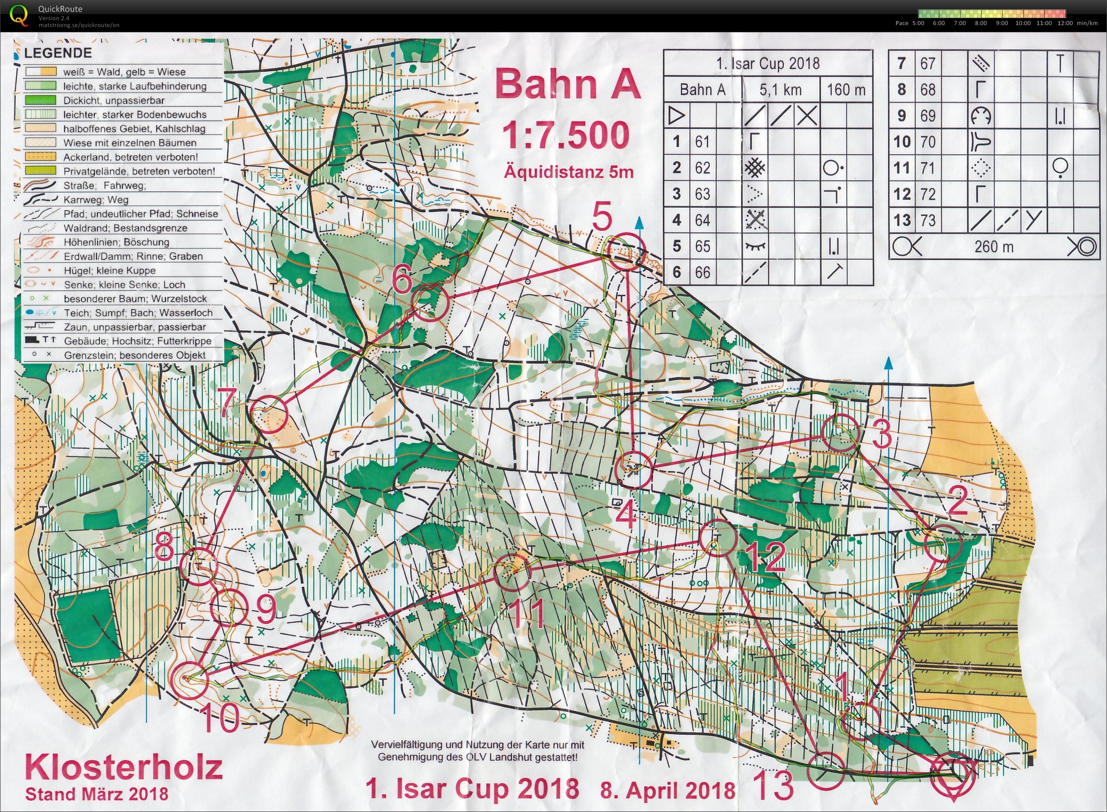 Isarcup 2018 Lauf 1  (2018-04-08)