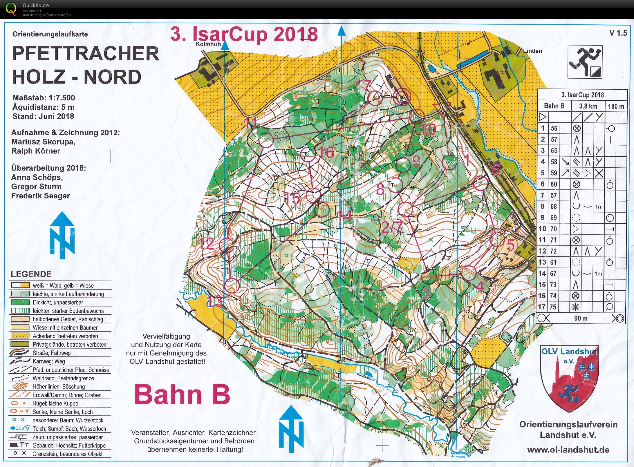 Isarcup 2018 Lauf 3 (09-06-2018)