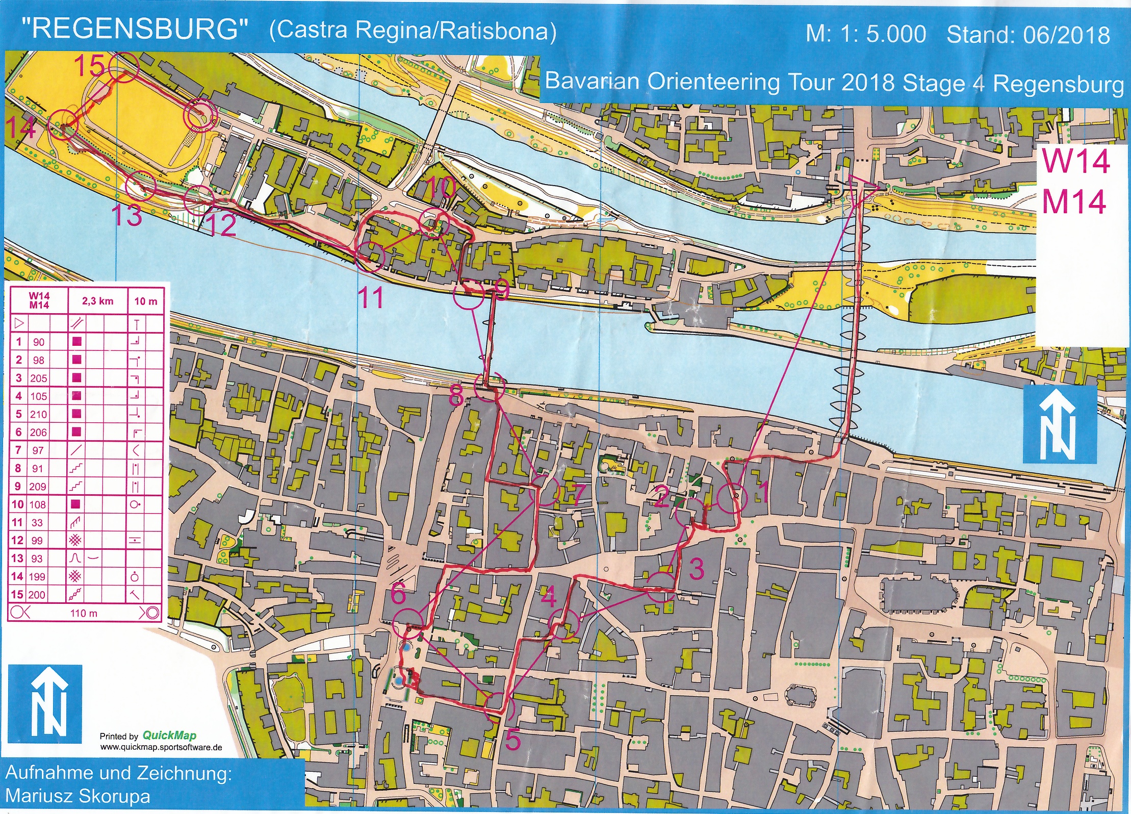 Bavarian O-Tour 2018 Tag 4 (2018-08-14)