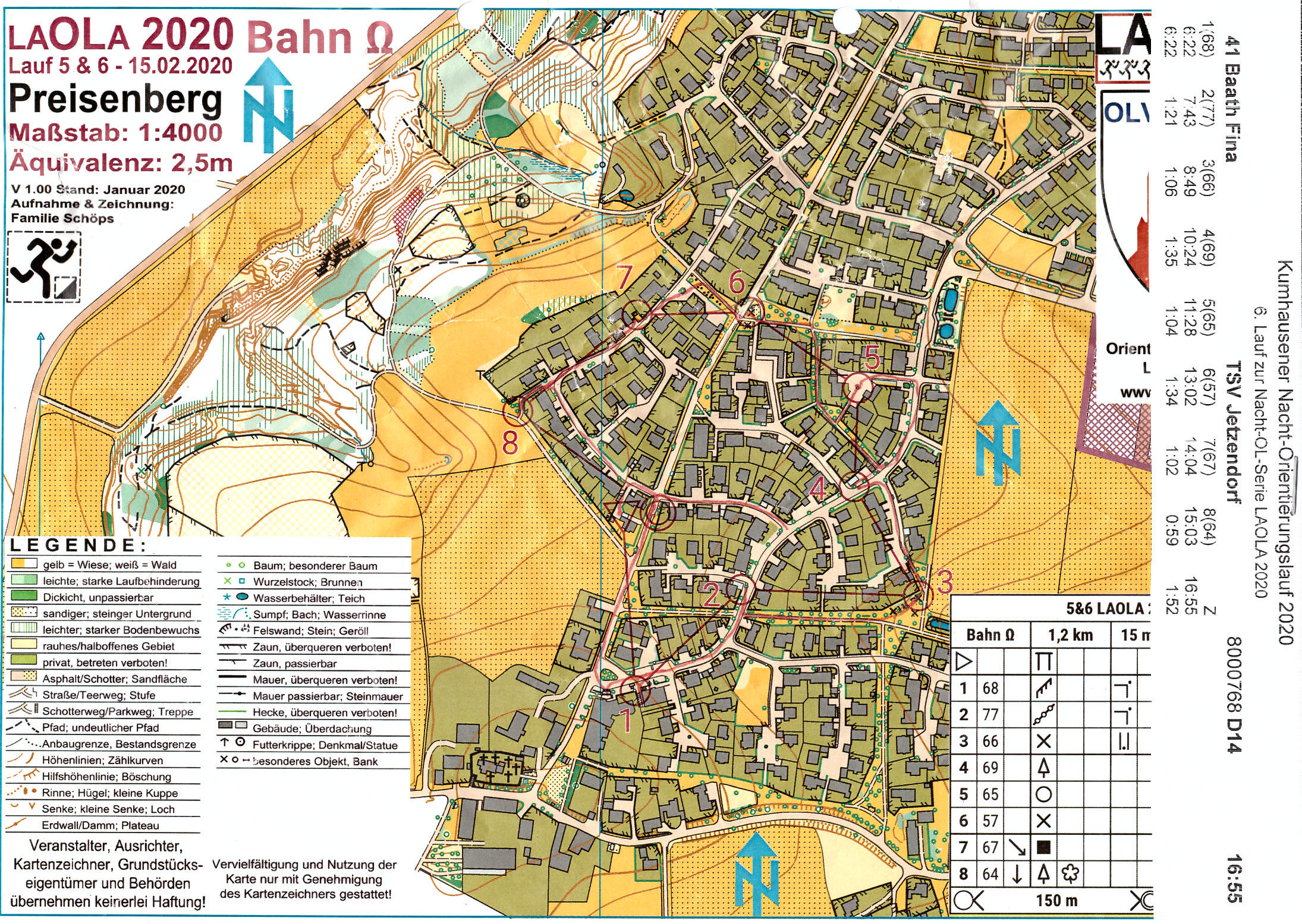 LaOLA 2020 Lauf 6 (15-02-2020)