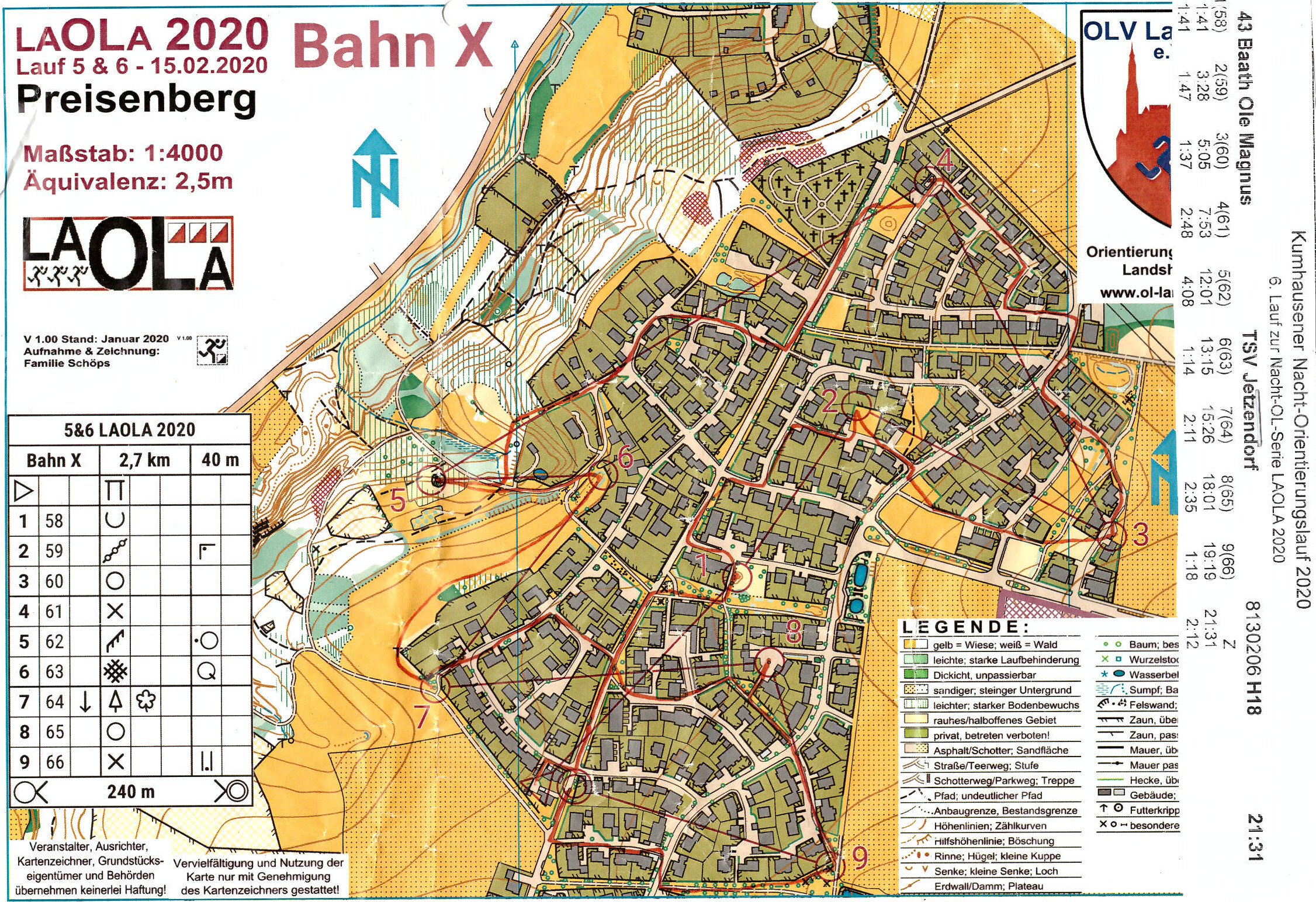 LaOLA 2020 Lauf 6 (15.02.2020)