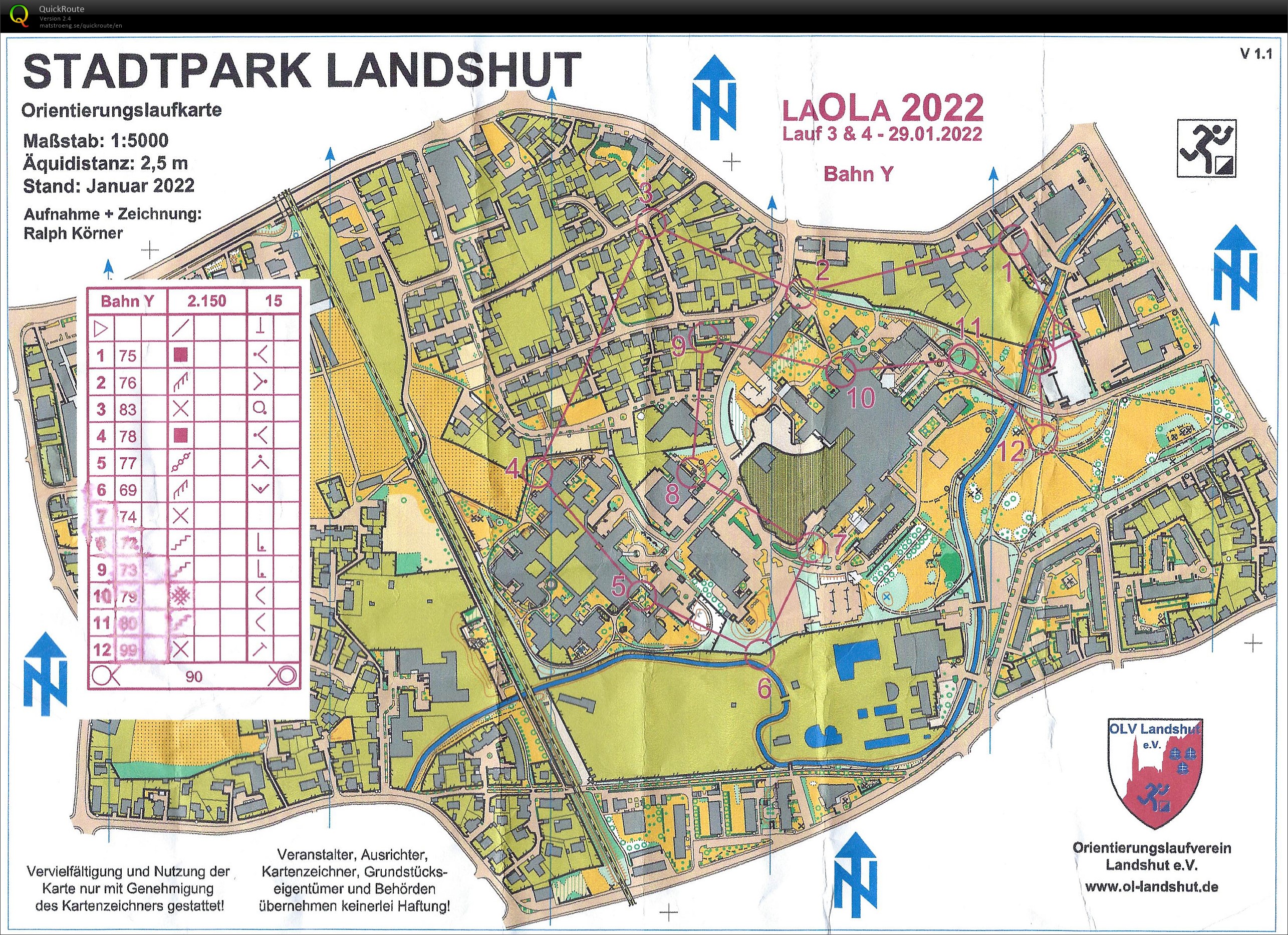 LaOLA 2022 Lauf 3 (29/01/2022)