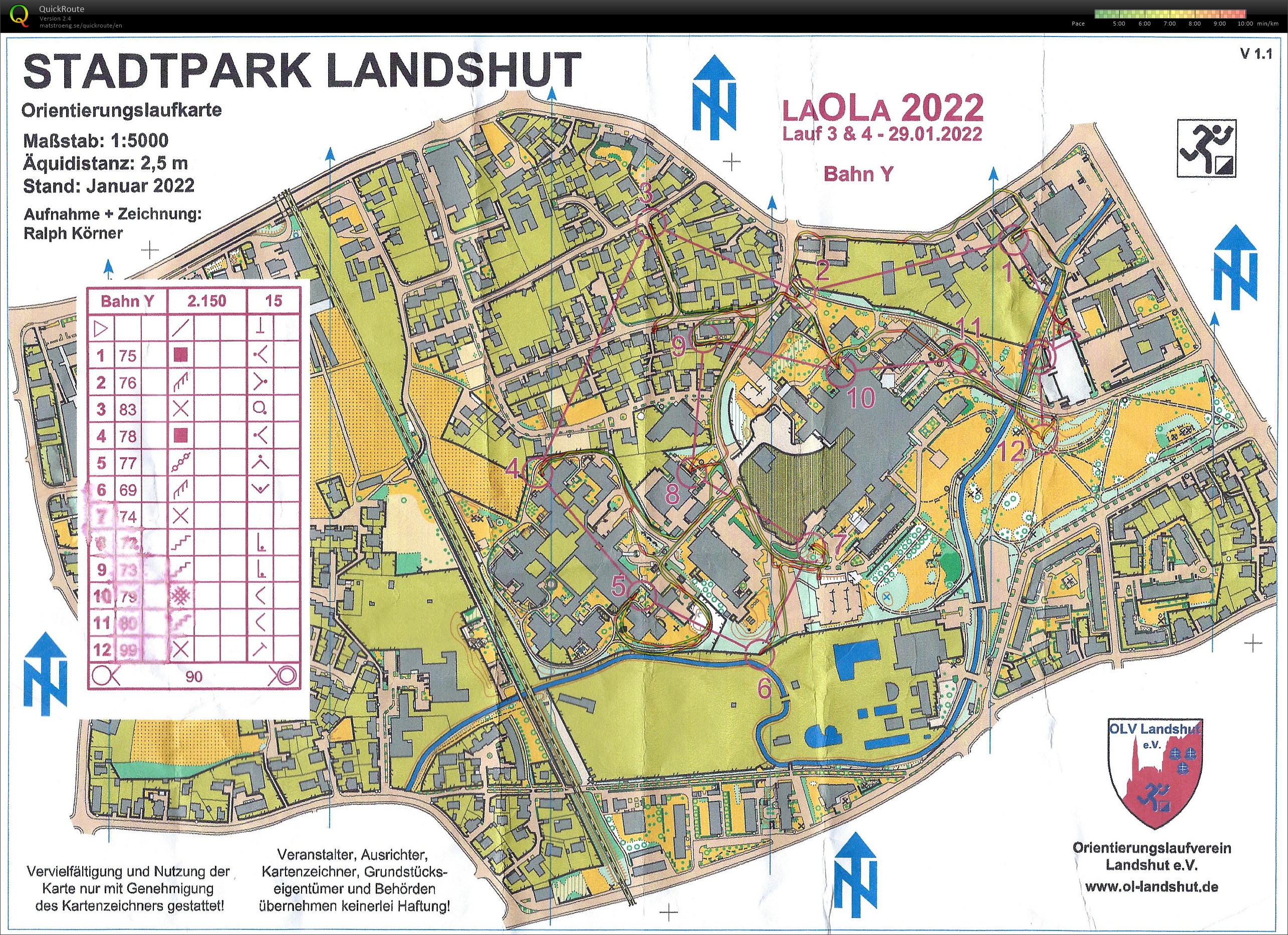 LaOLA 2022 Lauf 3 (29/01/2022)