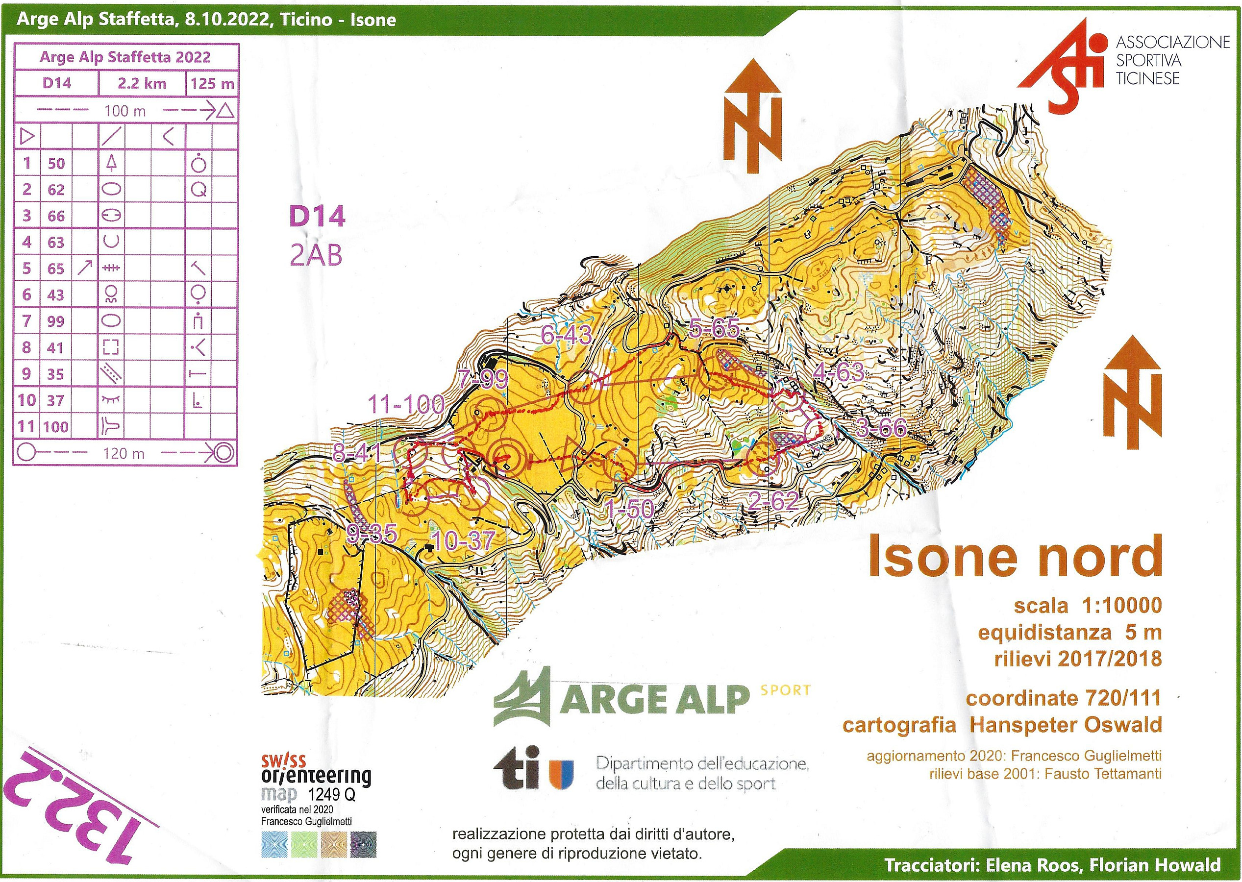 Arge Alp 2022 Isone - Staffel (08-10-2022)