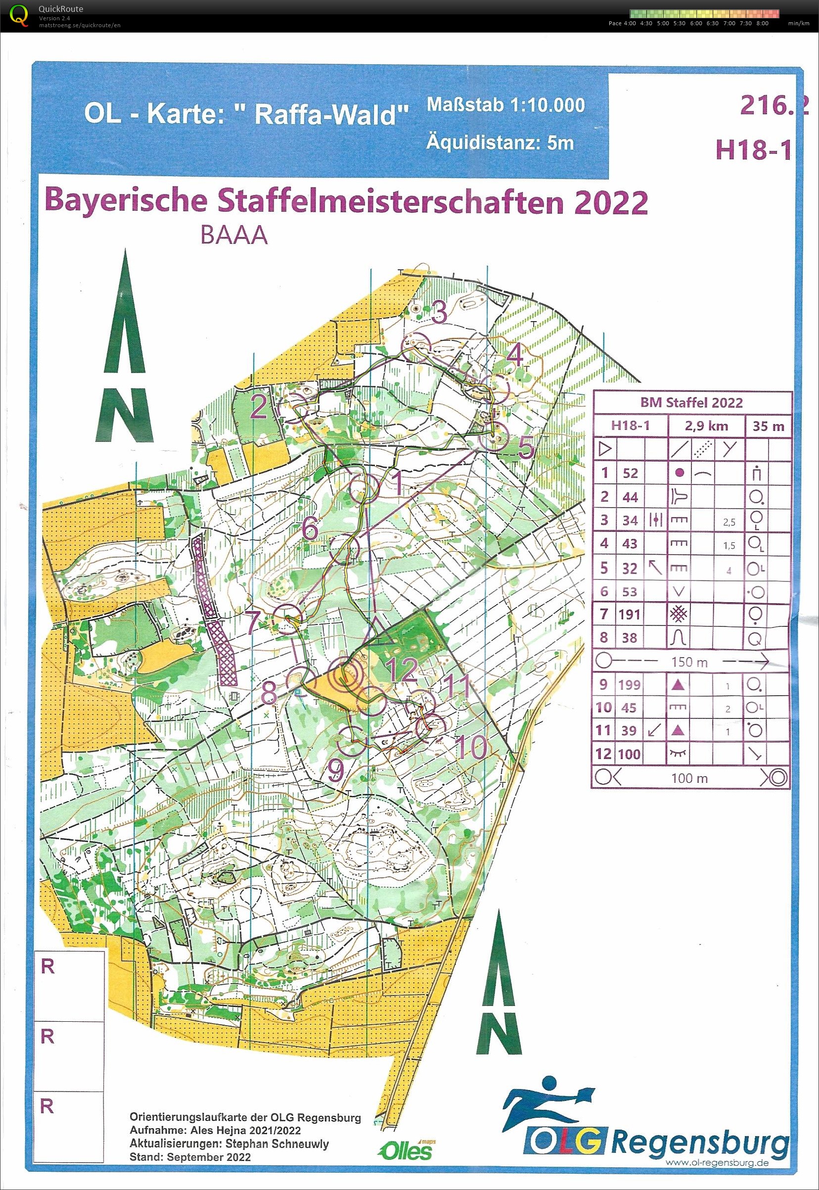 Bayerische Meisterschaft Staffel 2022 Burglengenfeld (23.10.2022)
