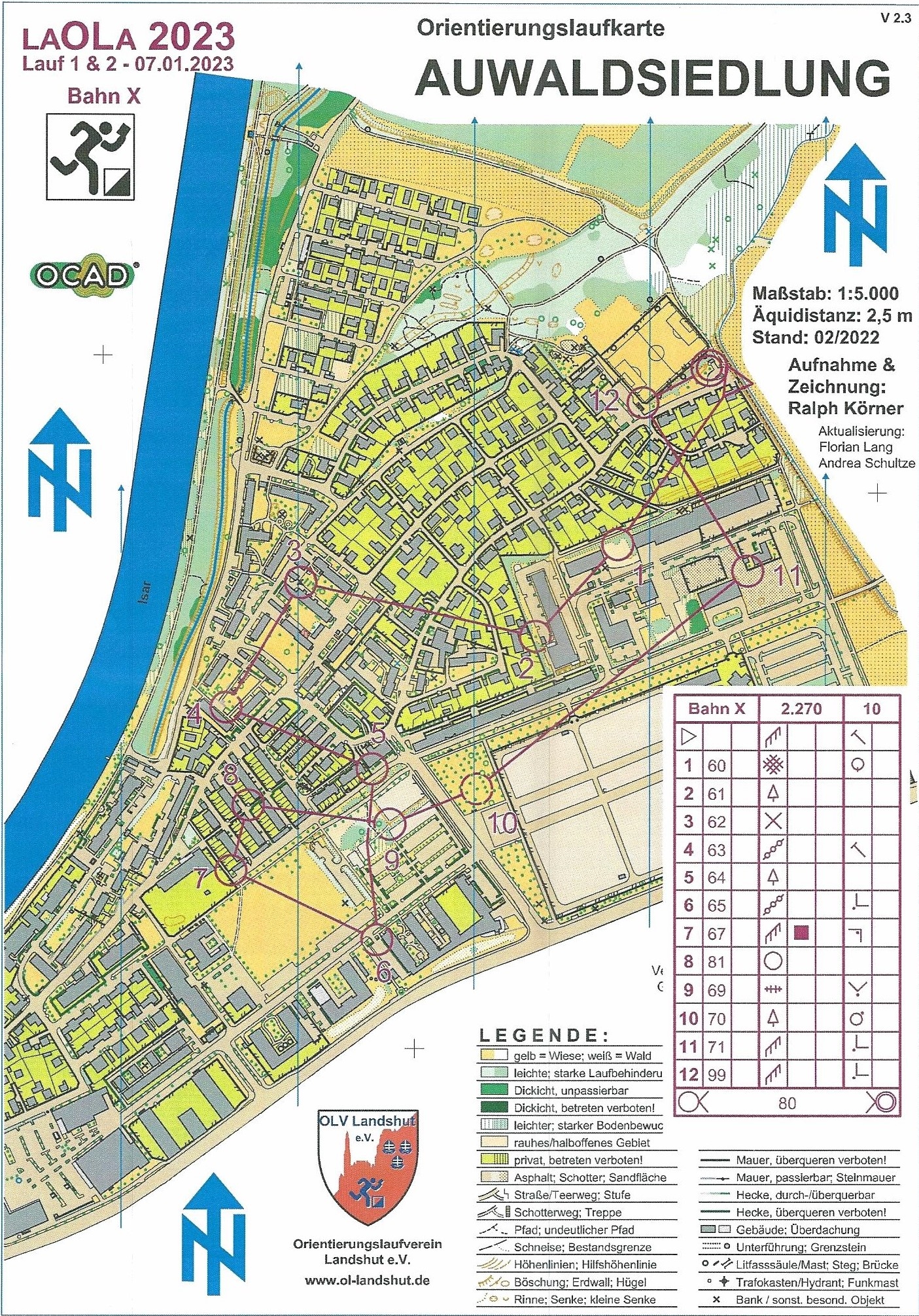 Landshuter OL-Abend 1 (07/01/2023)