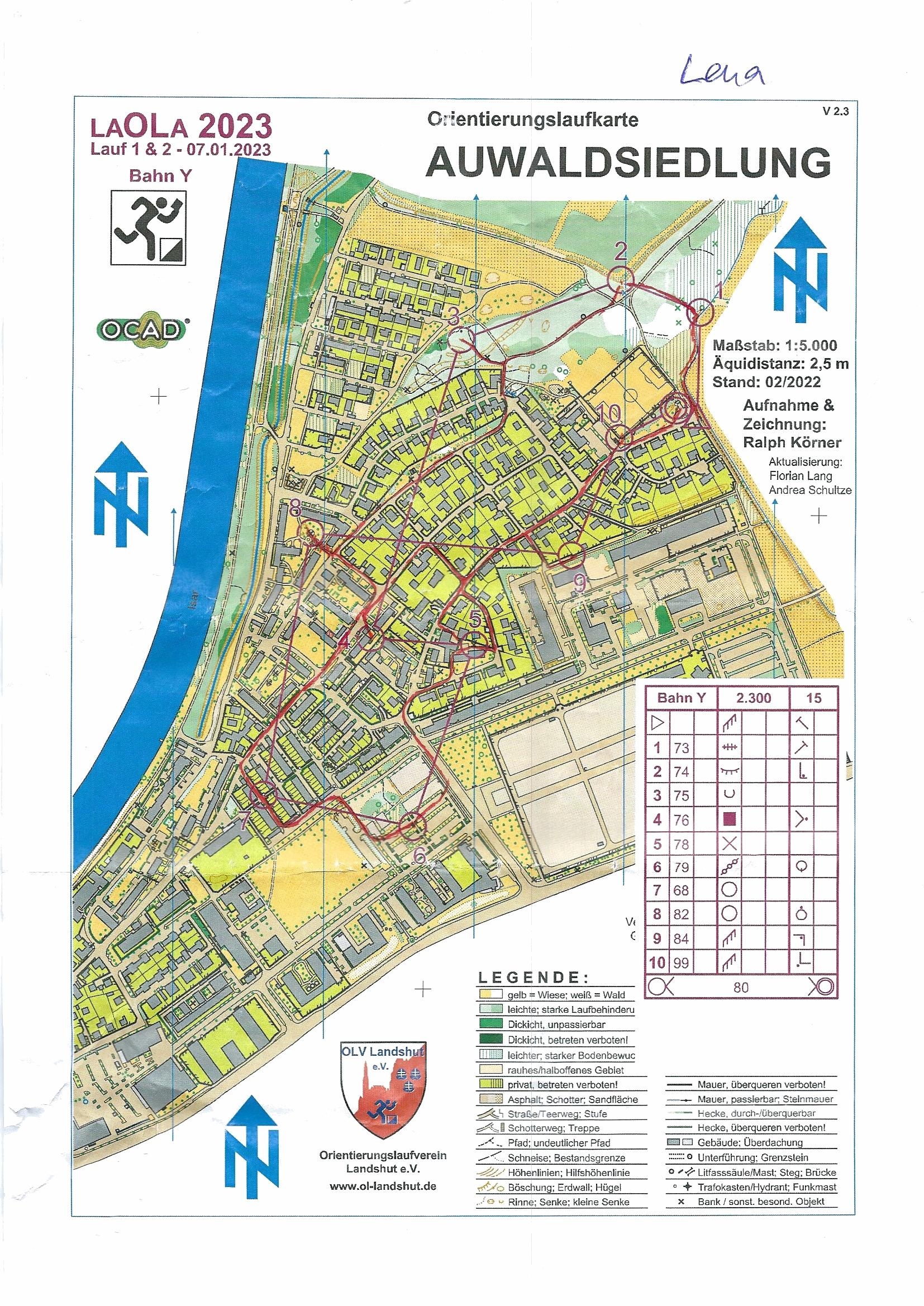 Landshuter OL-Abend 2 (07.01.2023)