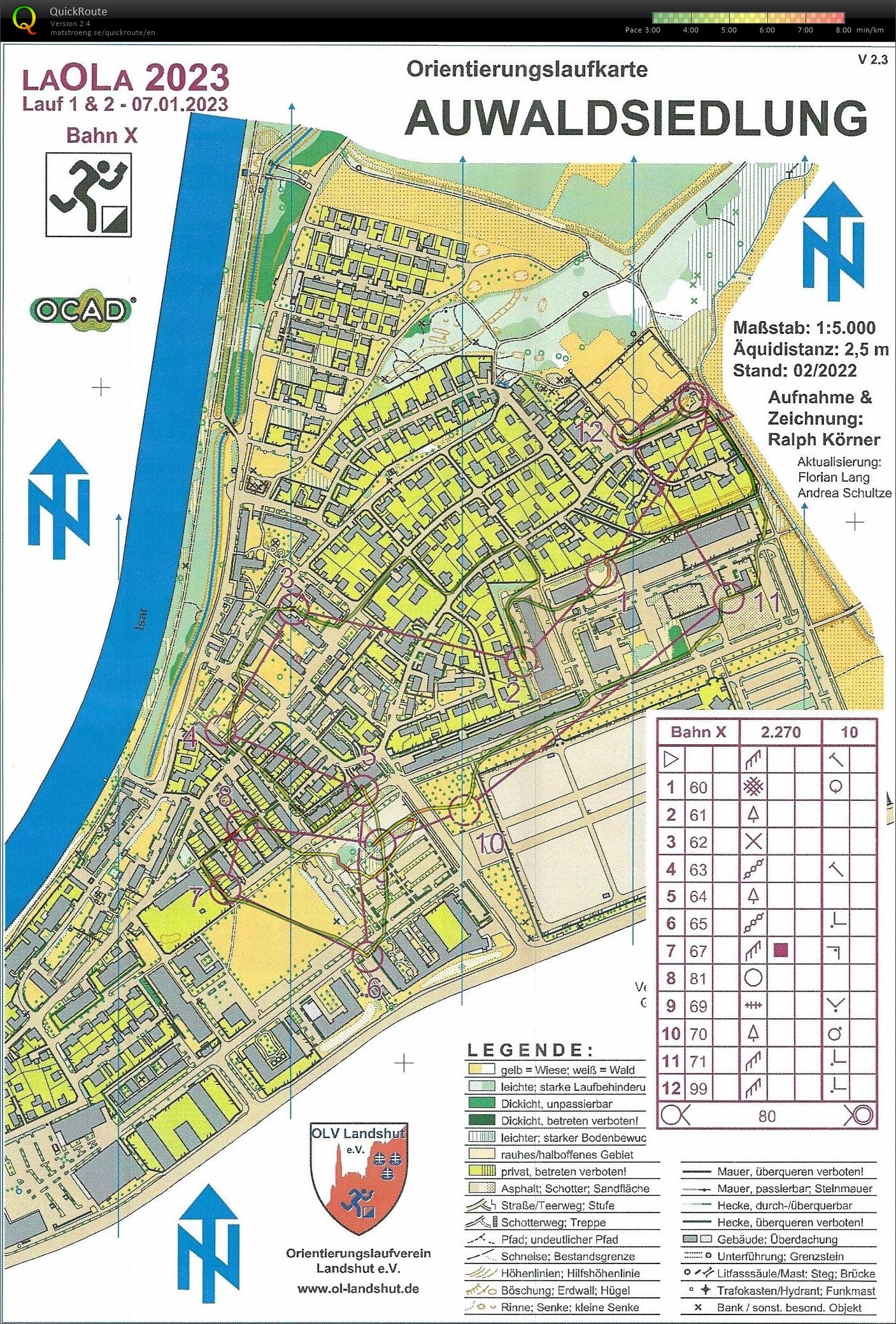 Landshuter OL-Abend 2 (07.01.2023)