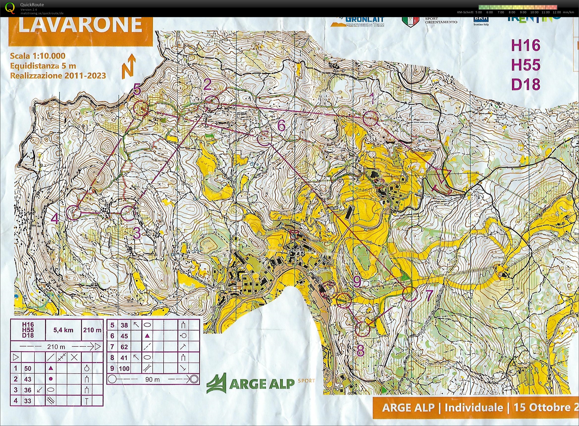 Arge Alp 2023 Lavarone - Einzel (15/10/2023)