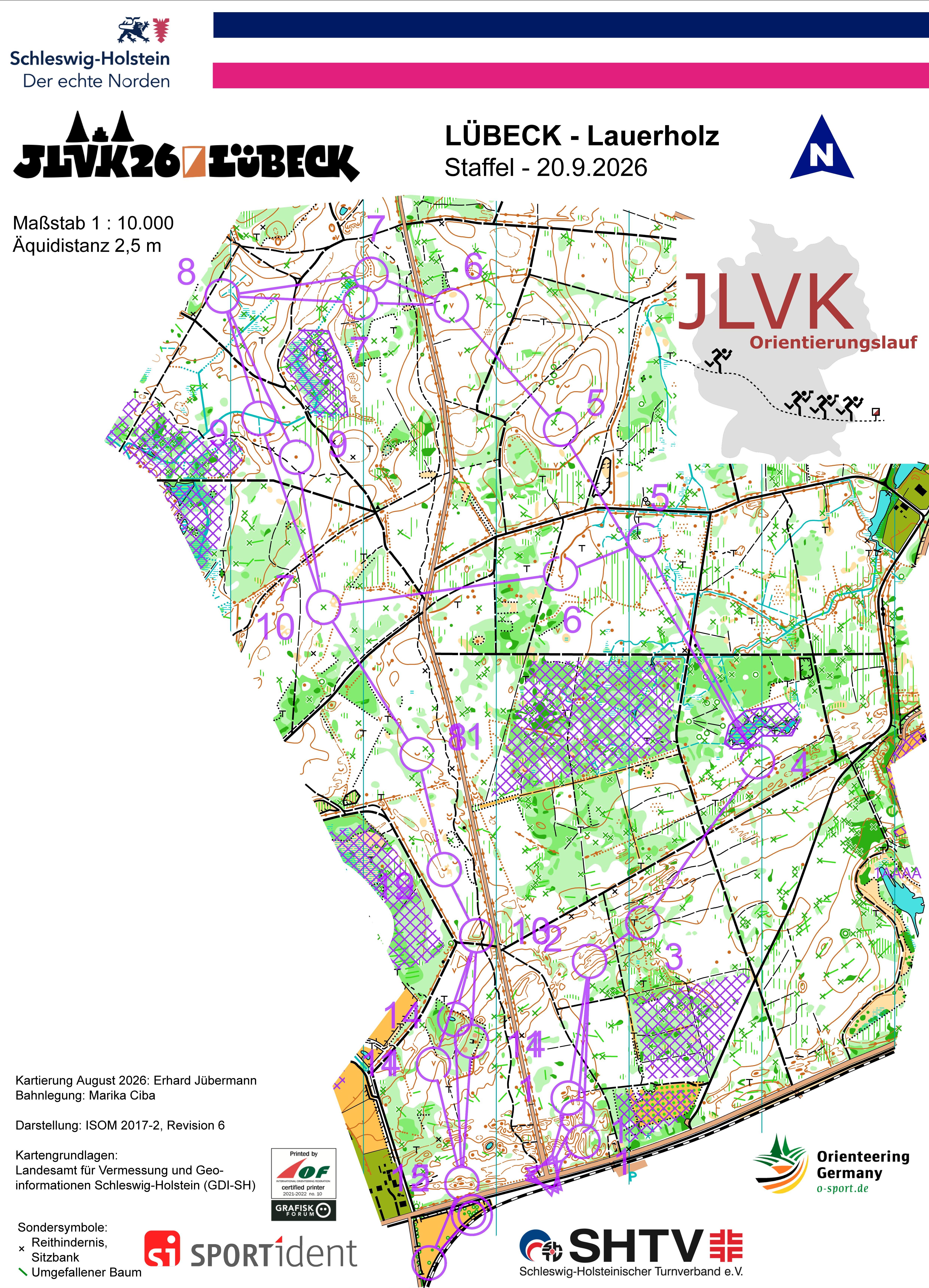 JLVK 2026 Lübeck - Staffel (20.09.2026)