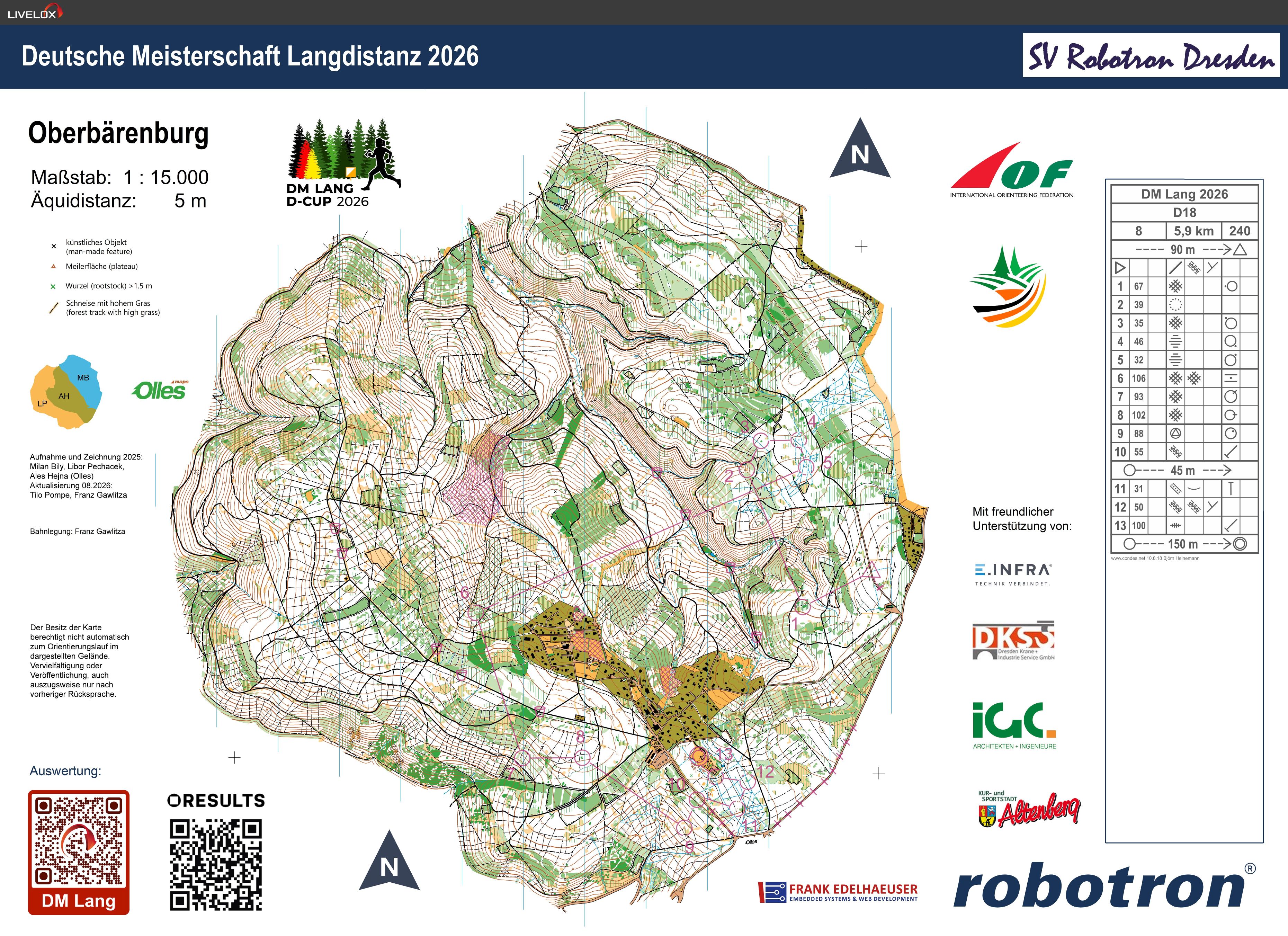 Deutsche Meisterschaft Lang-OL 2026 Altenberg (03.10.2026)